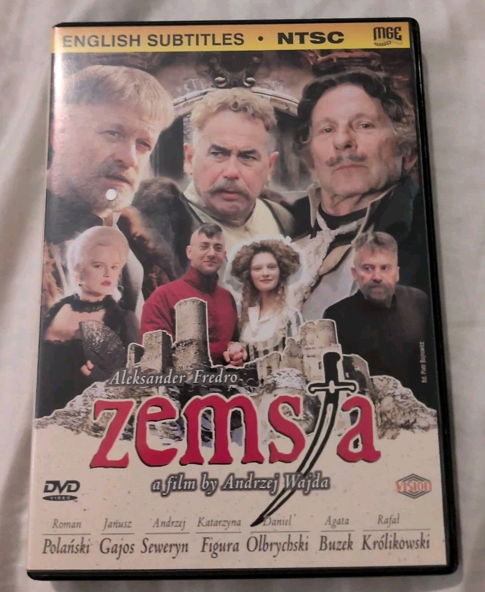 Zemsta/ The Revenge DVD – POLISH RELEASE ENGLISH/GERMAN SUBTITLES B7