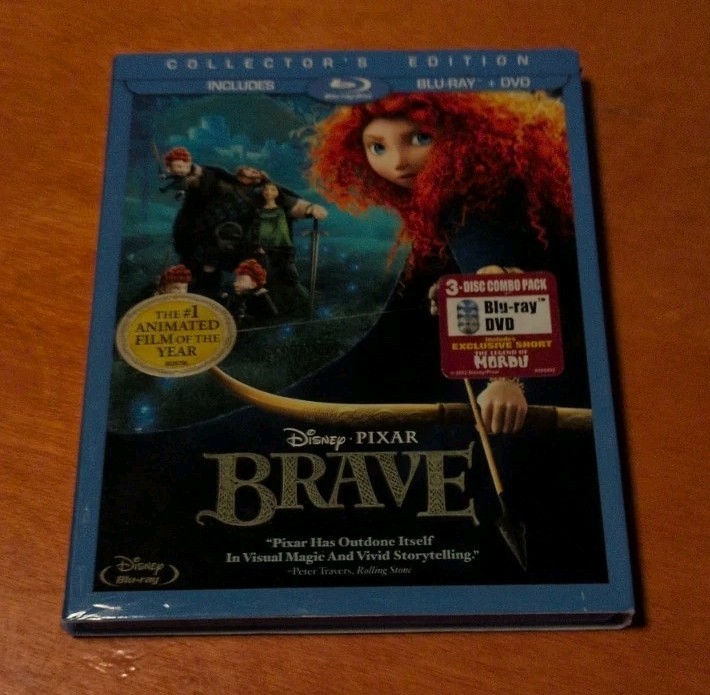 Brave blu-ray John Lasseter Andrew Stanton Pete Docter Kelly Macdonald