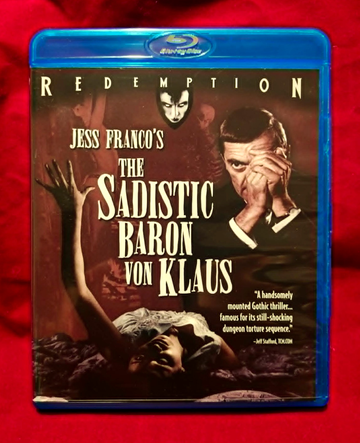 The SADISTIC BARON Von KLAUS (1962) Blu-ray *Jess Franco EURO-HORROR *RARE *OOP