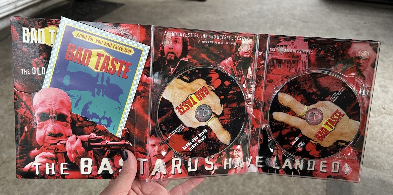 Bad Taste DVD 2001 2-Disc Set, Limited Edition Rare OOP Like New