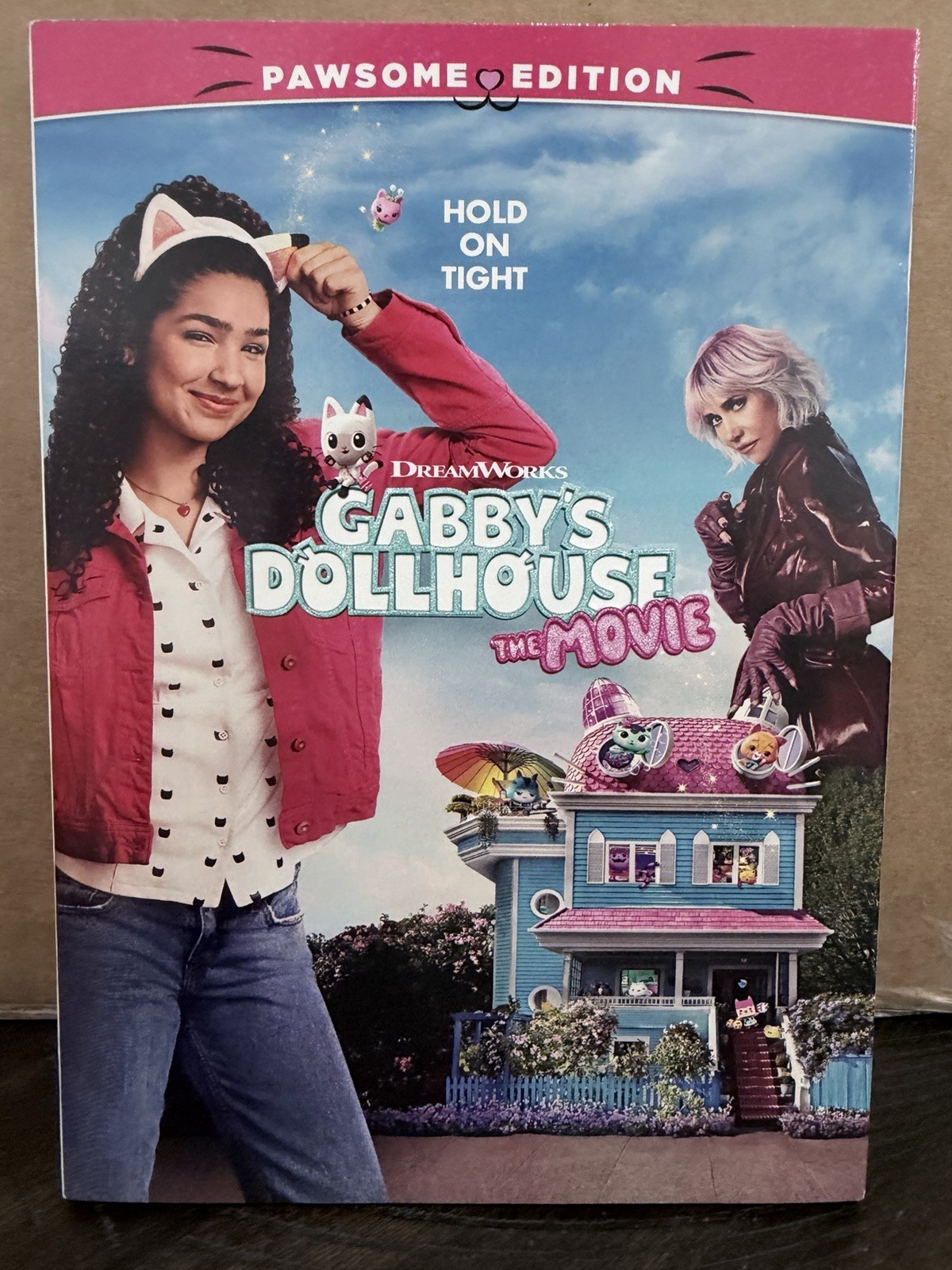 Gabbys Dollhouse The Movie Pawsome Edition (DVD) New W/Slipcover
