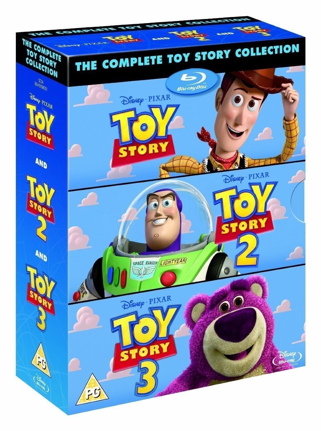 The Complete Toy Story Collection 1 2 3 – Blu-ray [Box Set Disney Pixar Trilogy]