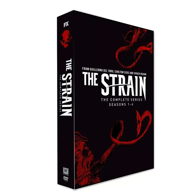 The Strain: The Complete Series Seasons 1-2-3-4 ( DVD SET ) Brand New & Sealed