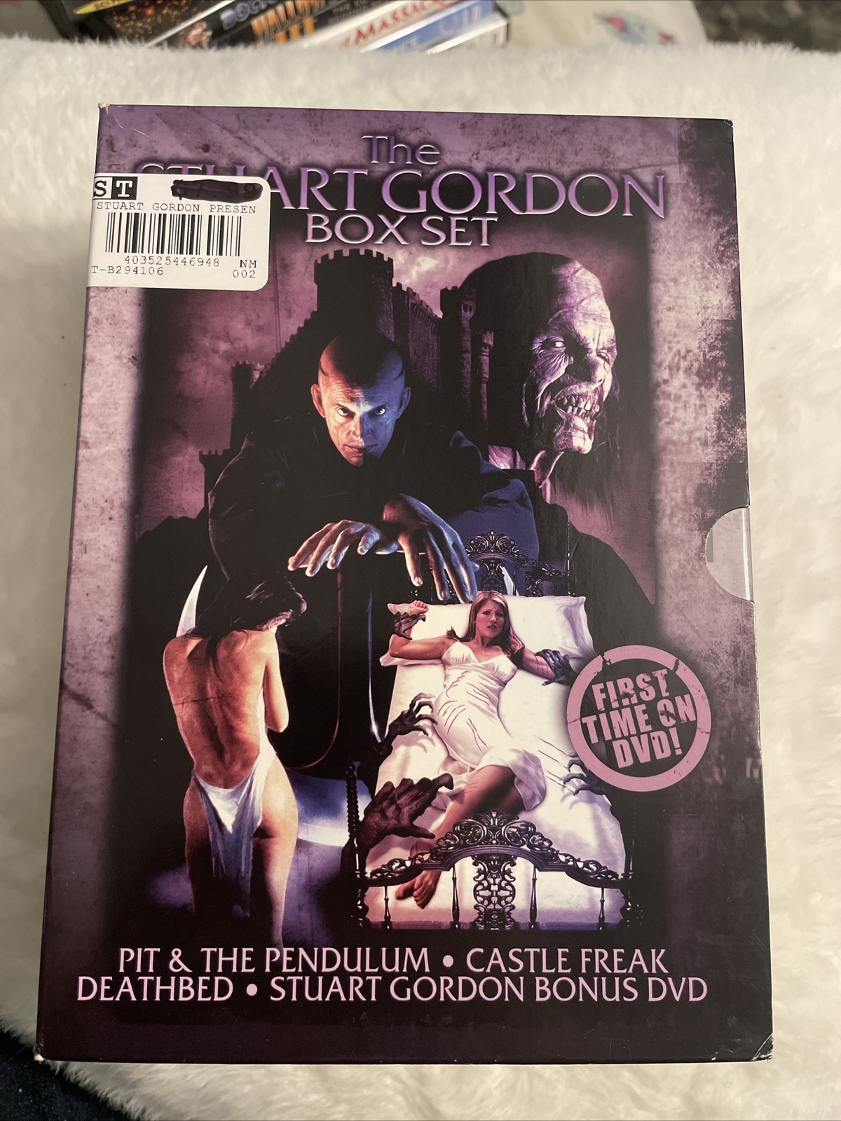 THE STUART GORDON BOX SET (DVD, 2007, 4-Disc)