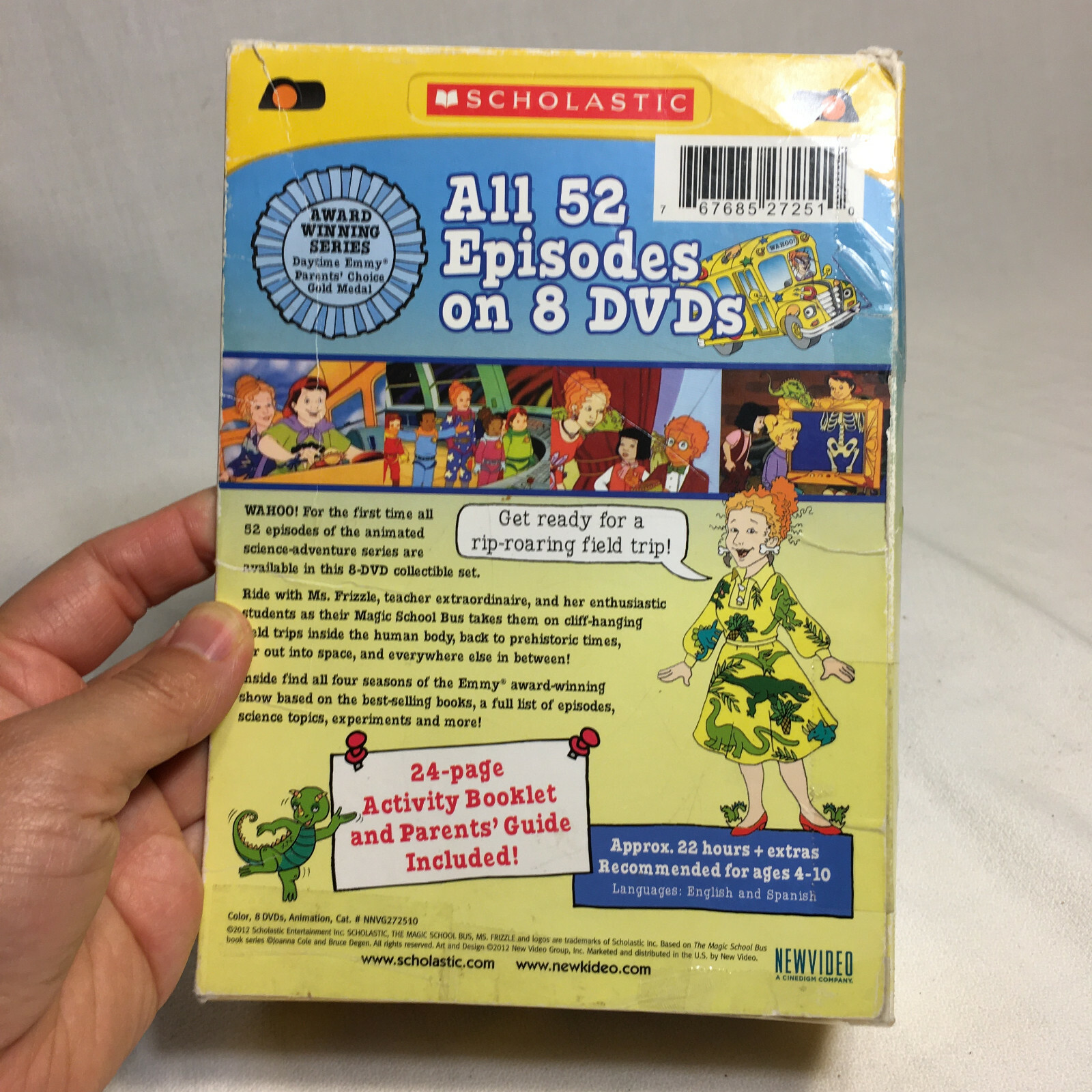 The Magic School Bus: The Complete Series 52 Episodes 8 DVD