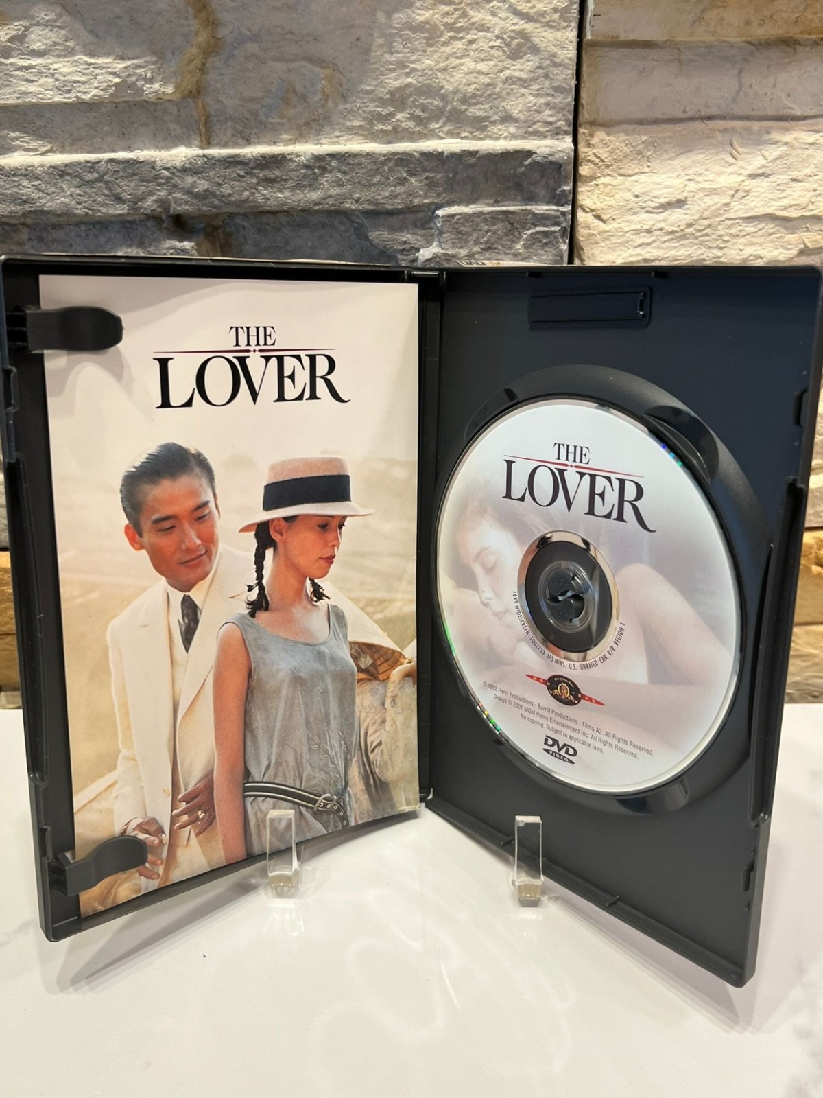The Lover Jane March Tony Leung Chiu-Wai Frédéric Pierrot 1992 Used DVD Disc