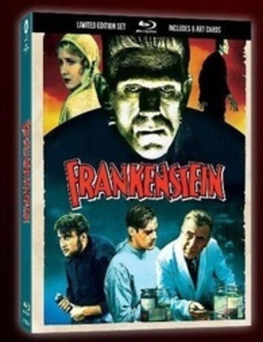 Frankenstein – Limited All-Region/1080p Lenticular Hardcase with Art Cards [New