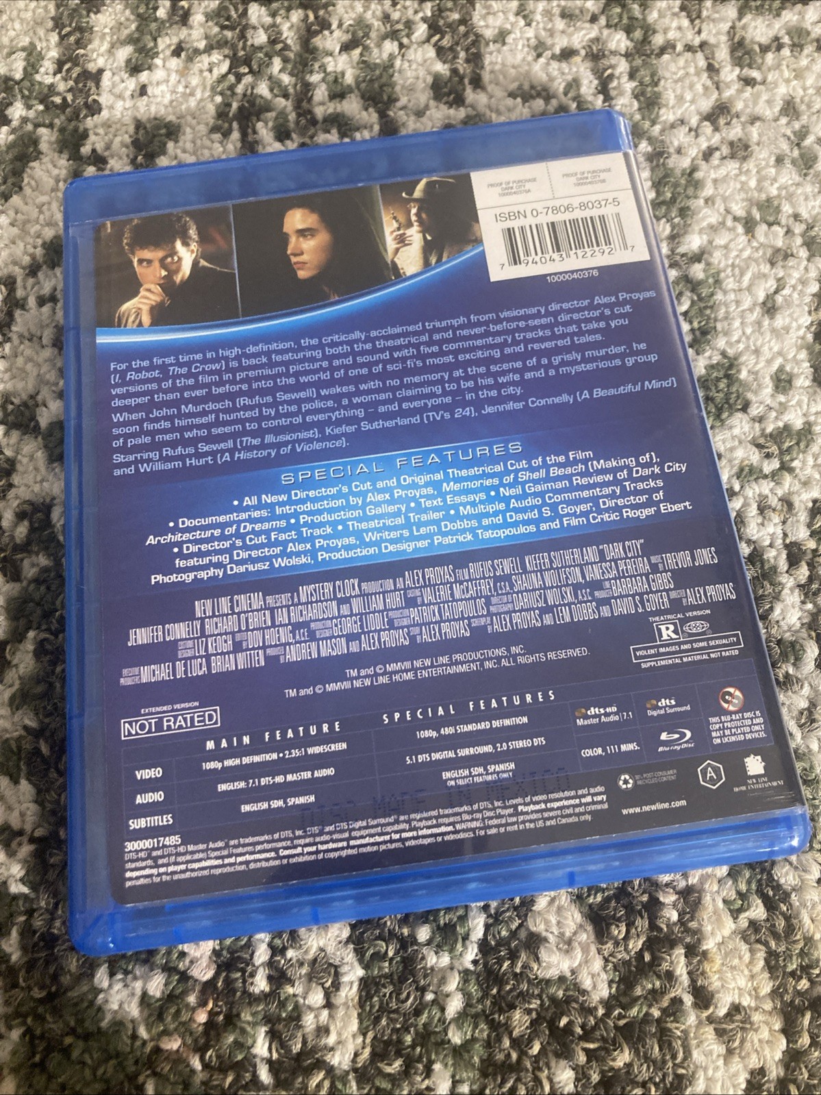 Captive State + Dark City (Blu-ray, Sci-fi Lot)