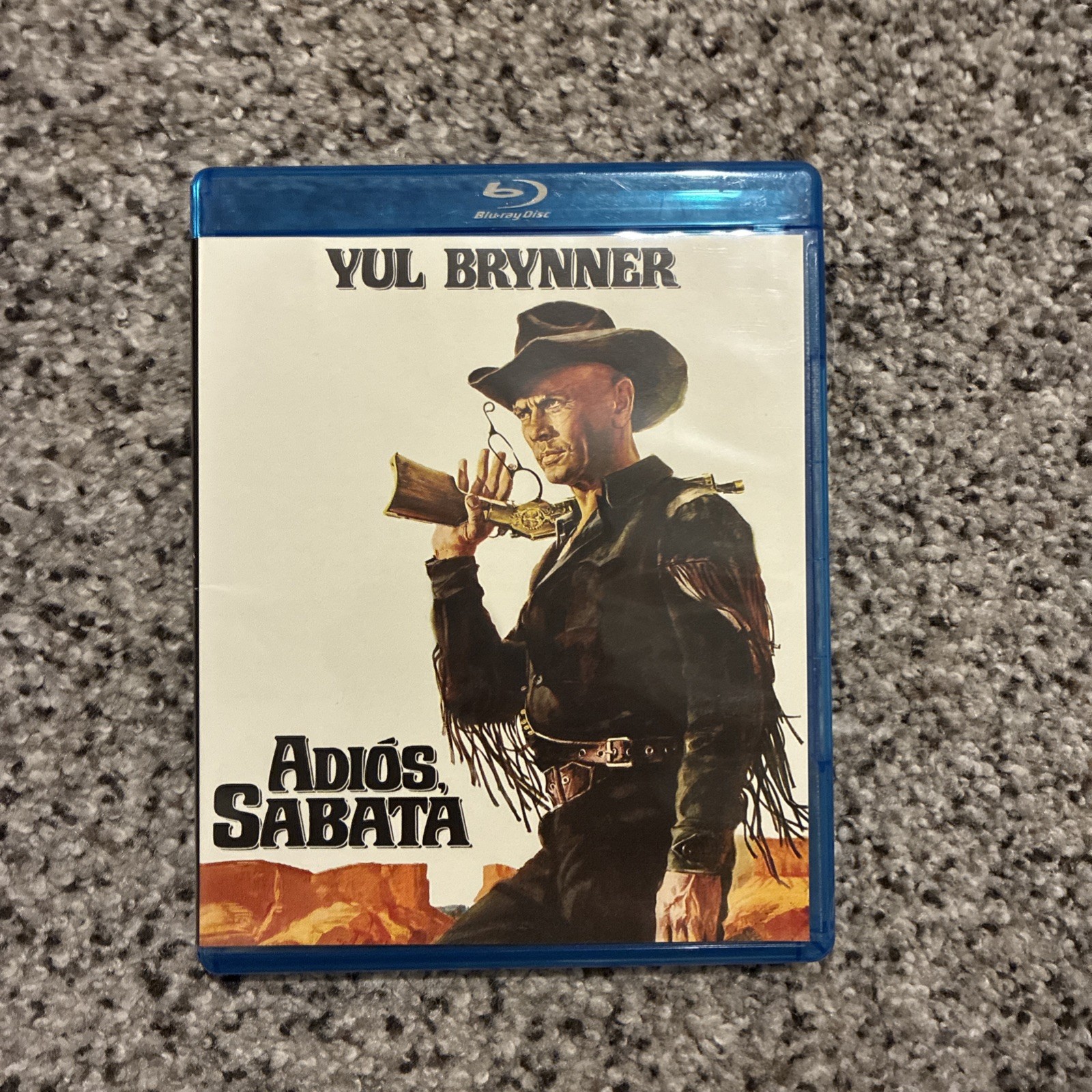 Adiós, Sabata (1970) Blu Ray OOP Kino Yul Brynner Spaghetti Western Classic