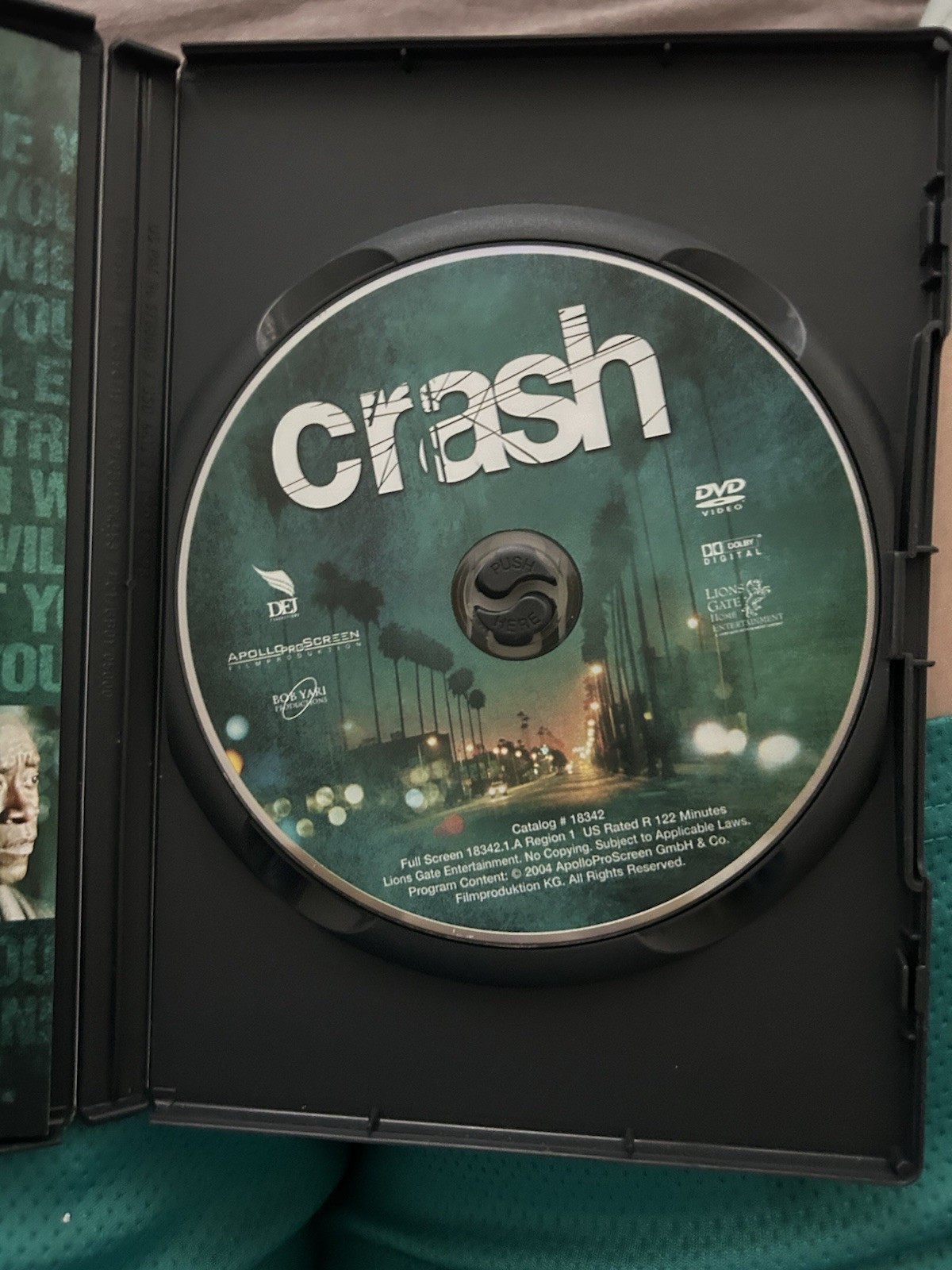 Lions Gate Films Crash DVD Widescreen Standard Edition Sandra Bullock Don Chead…