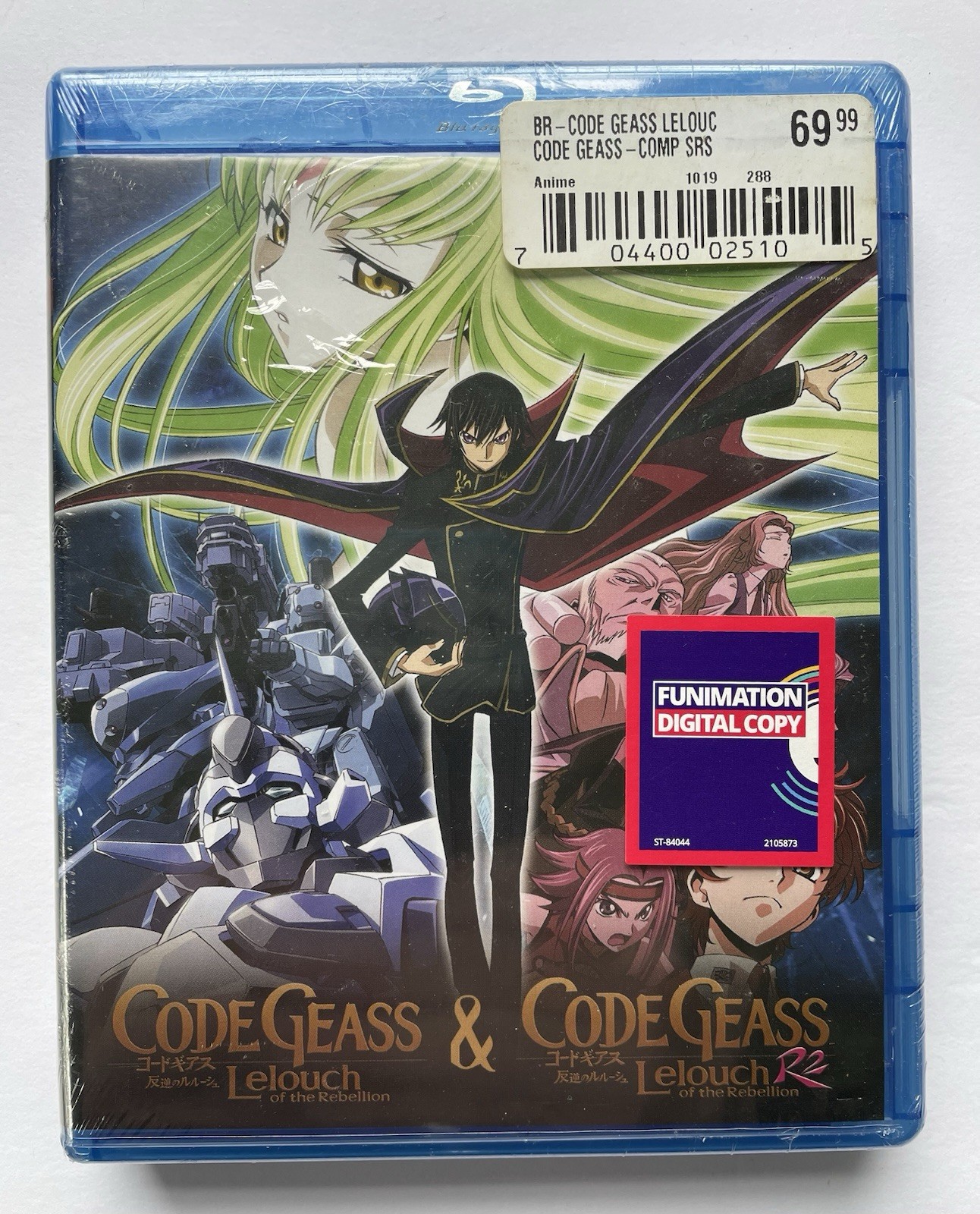 Code Geass Lelouch of the Rebellion Complete Series Blu-ray