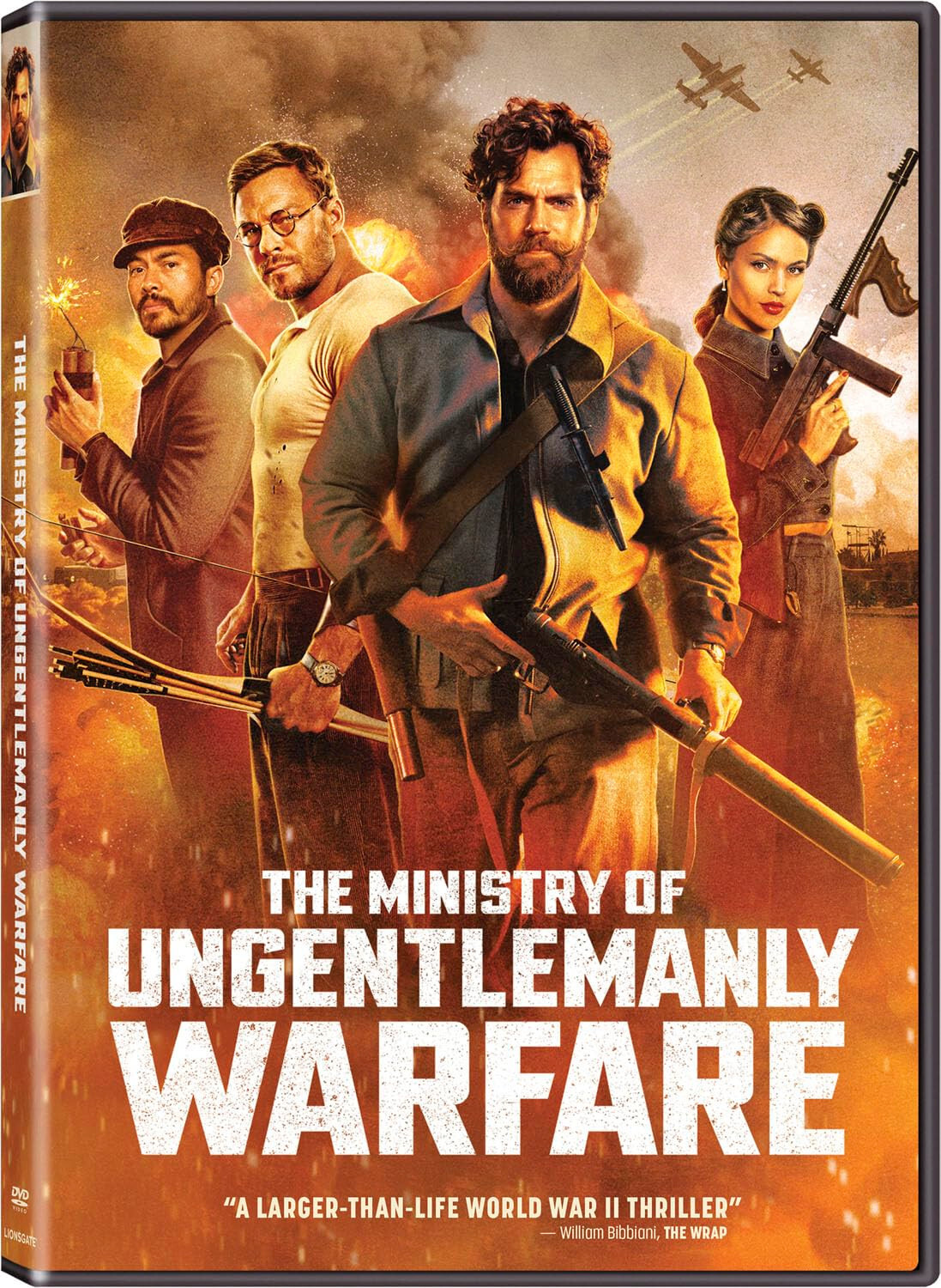 The Ministry of Ungentlemanly Warfare (DVD, 2024) Brand New Sealed USA!!!