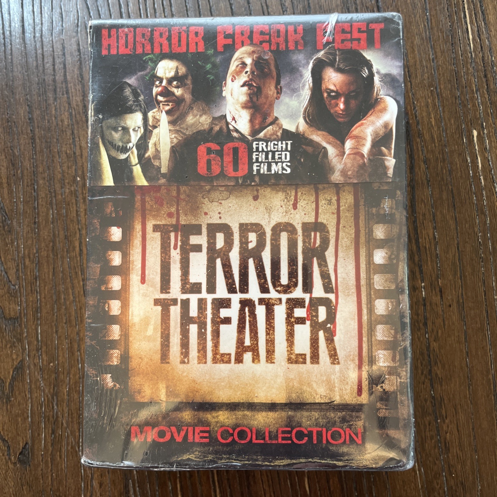 Horror Freak Fest Terror Theater 60 Movie Box Set DVD Videos Movie Collection