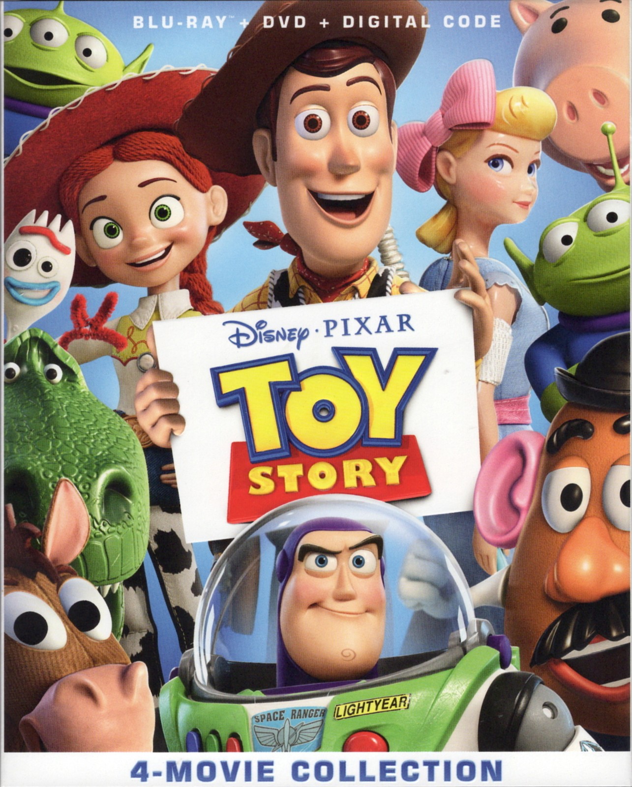 Toy Story 4-Movie Collection (Blu-ray) New