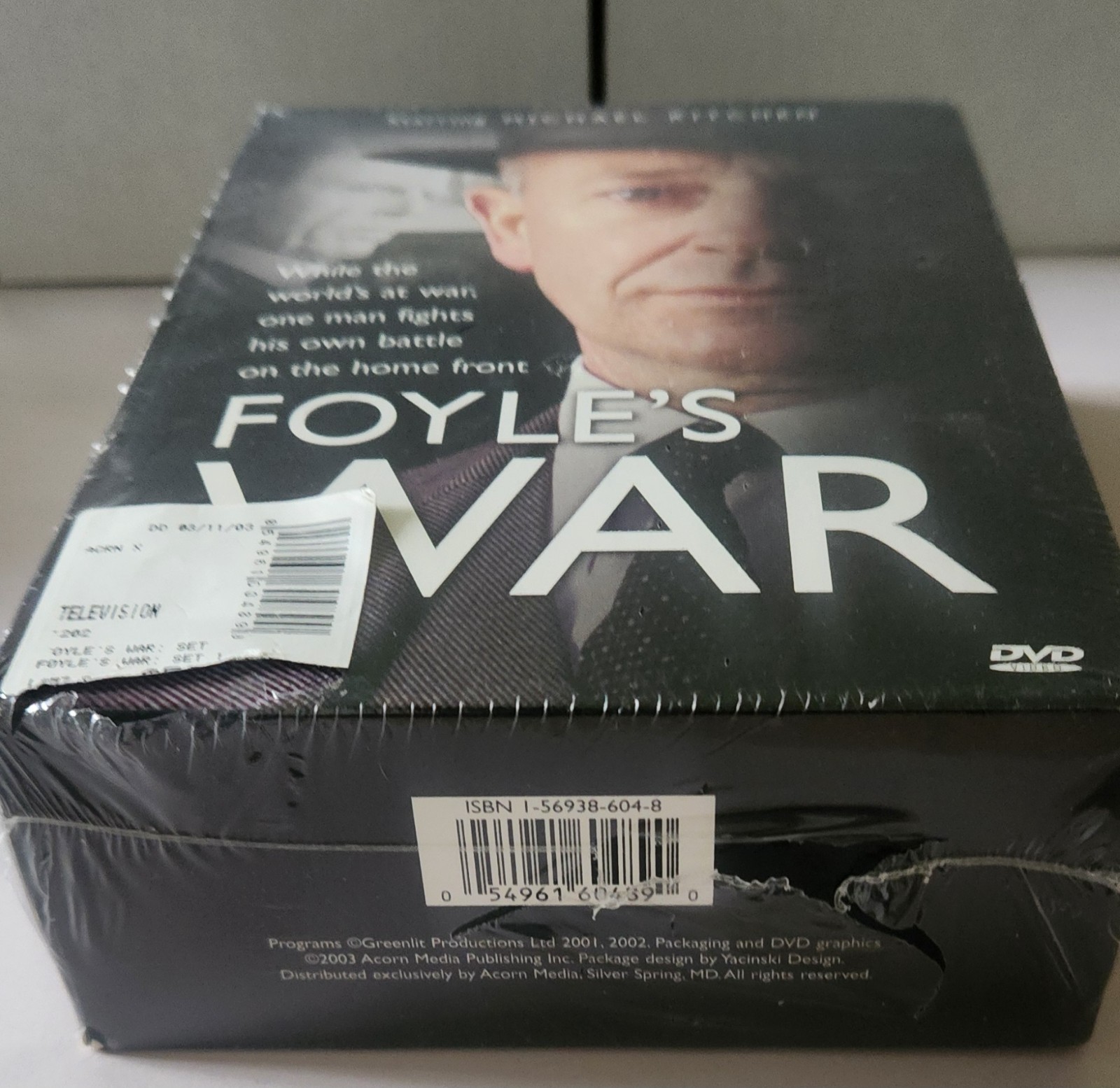 Foyle’s War 4 DVD Box set Acorn Media UK Broadcast Ed. Sealed Read for Titles