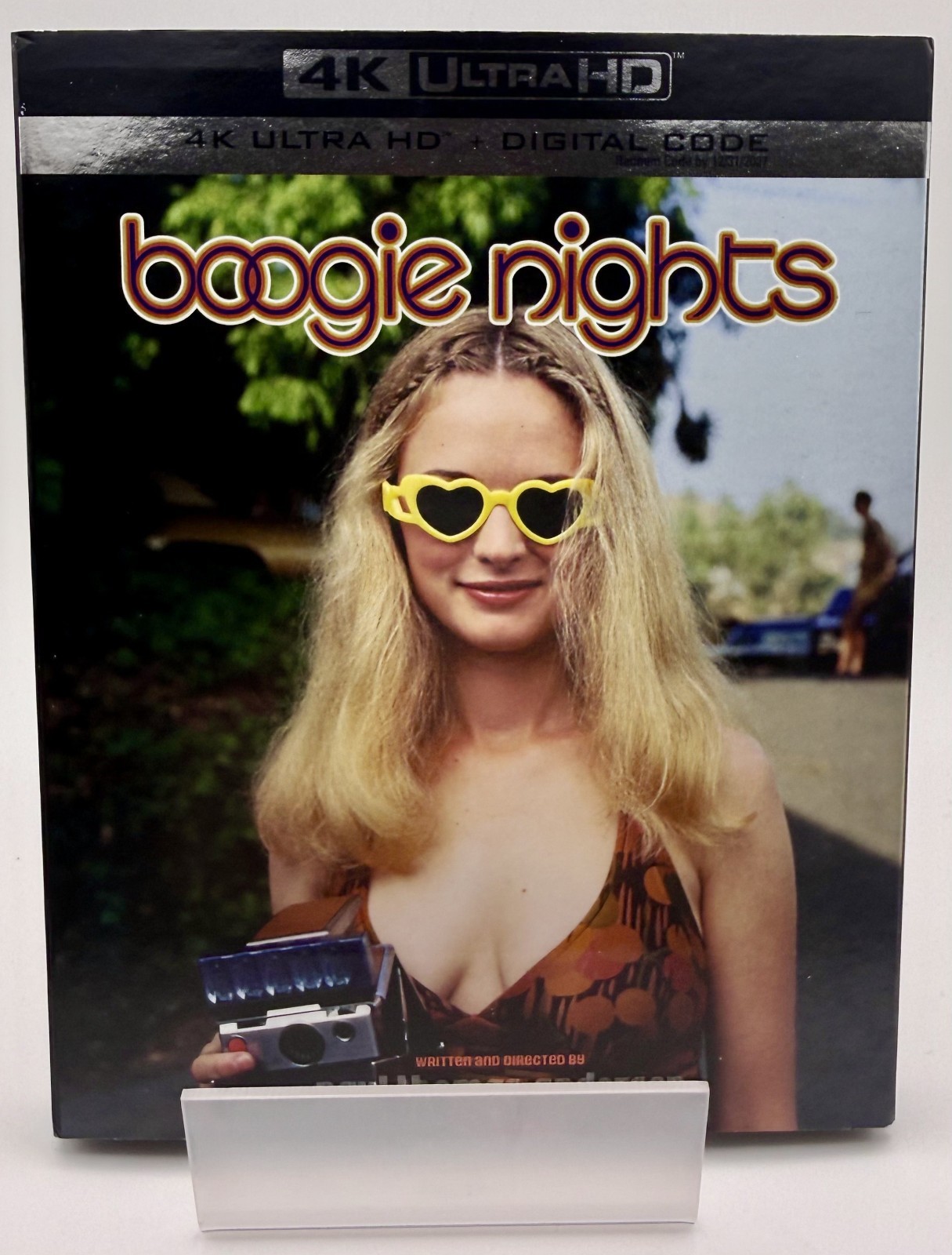 Boogie Nights 4K UHD Slipcover Digital Code Included Like New Never Played