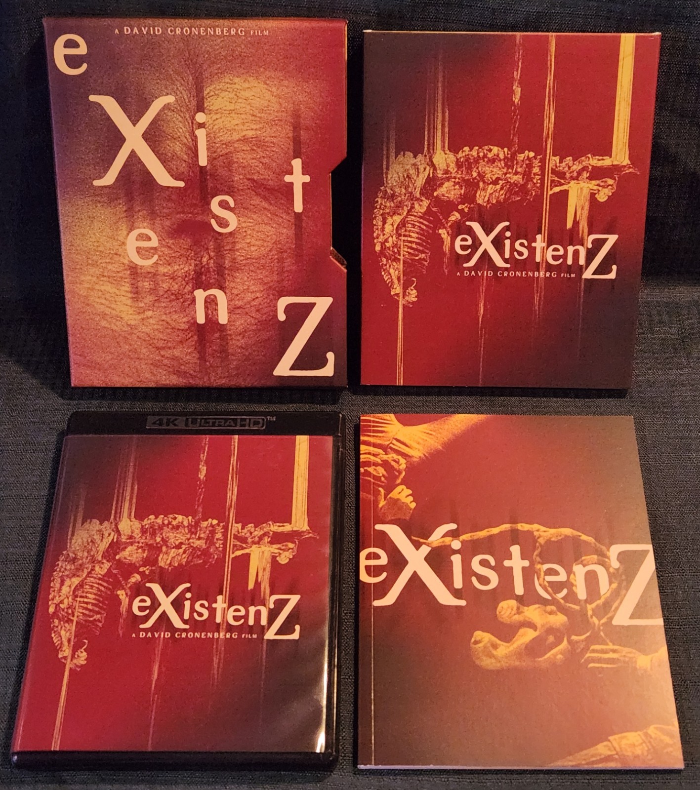 EXistenZ 4k UHD: Cronenberg OOP Vinegar Syndrome Special w Limited Slip Cover