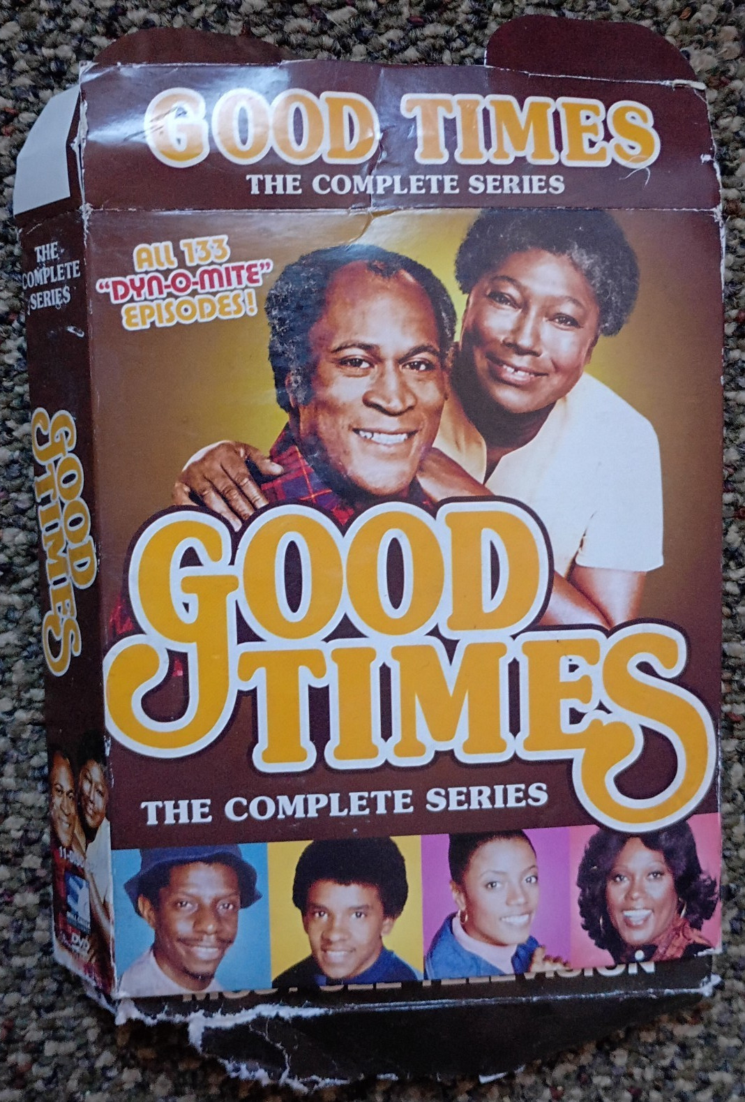 Good Times: The Complete Series (133 episodes) CRUSHED BOX, no damage to discs