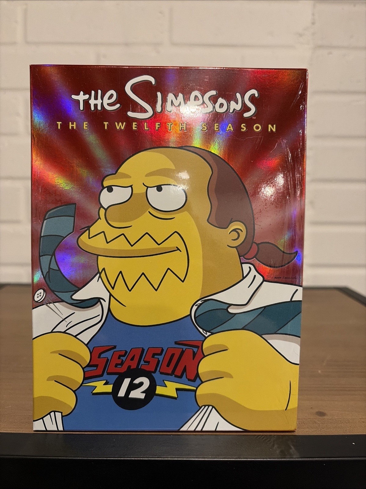 The Simpsons: The Twelfth Season Season 12 DVD Box Set Cardboard Sleeve