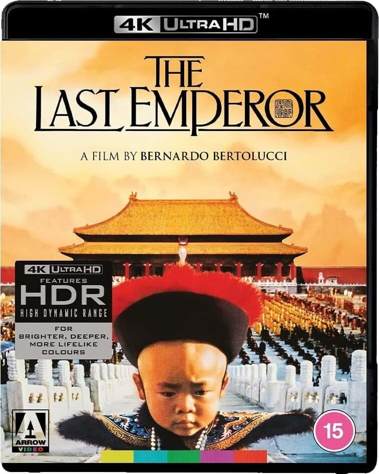 The Last Emperor 4K Ultra HD + Blu-ray [Region Free] (Reversible Cover)