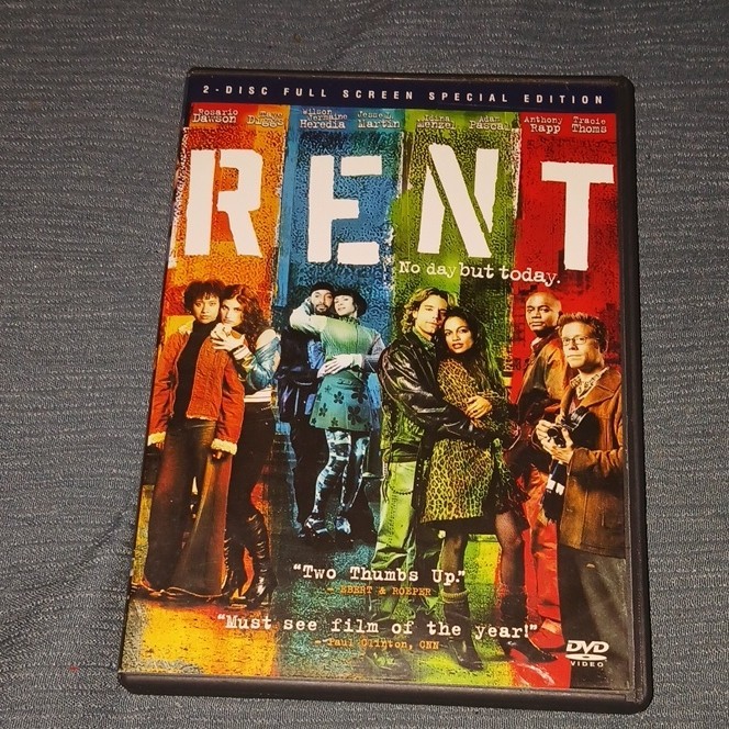Rent (DVD) Full Screen PG-13 135 Min Rosario Dawson, Taye Diggs
