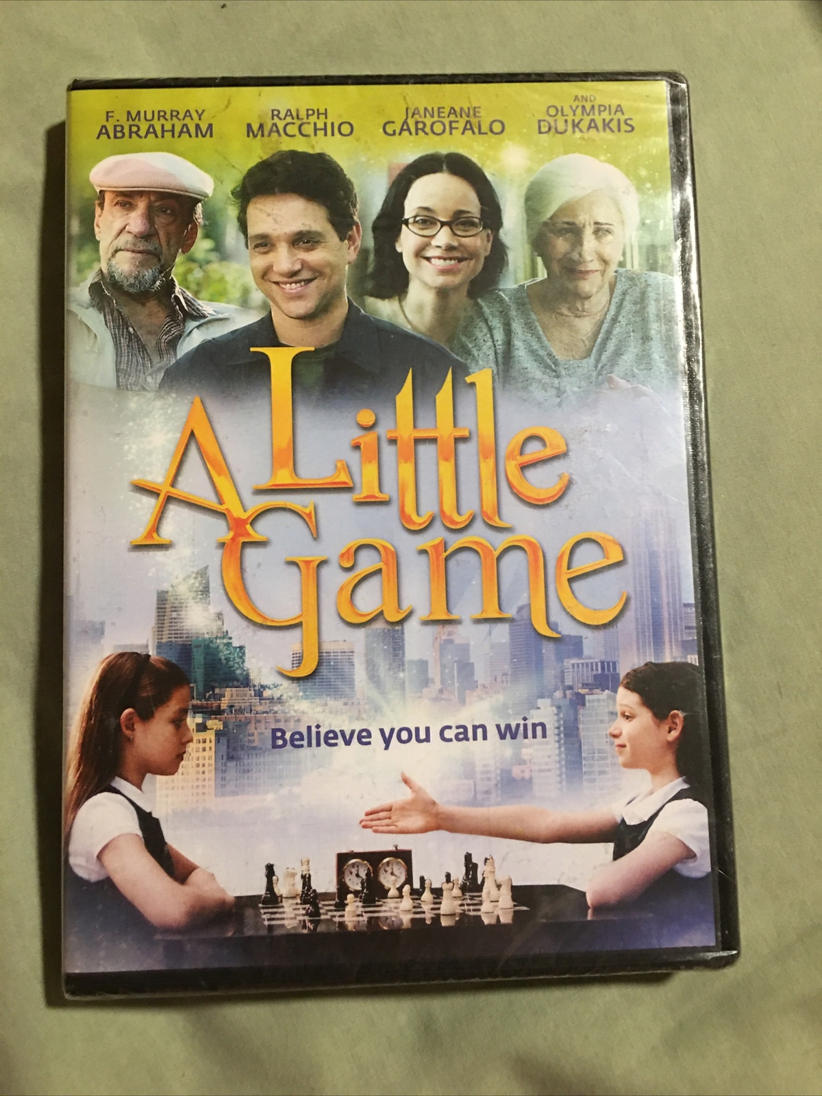 New, A Little Game (DVD,2014) F. Murray Abraham, Ralph Maccio, Factory Sealed