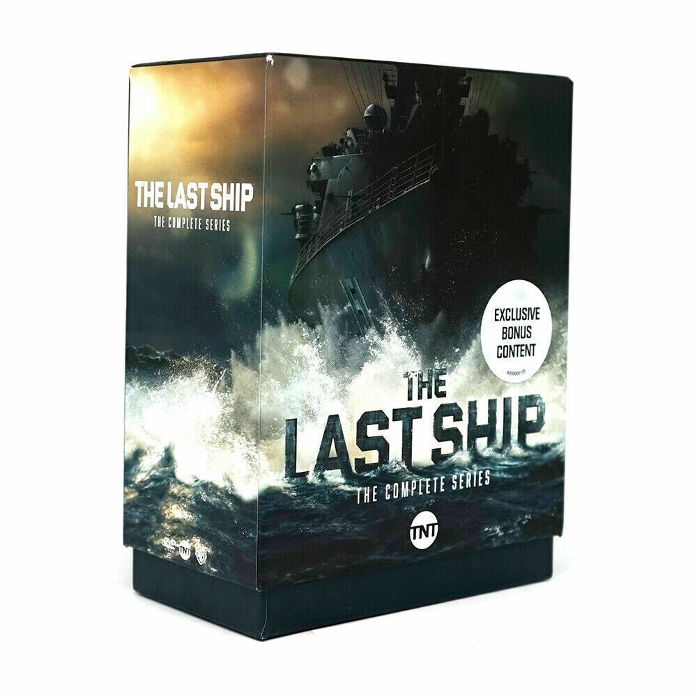 THE LAST SHIP the Complete Series – Seasons 1-5 (DVD 15-Disc Box Set) USED