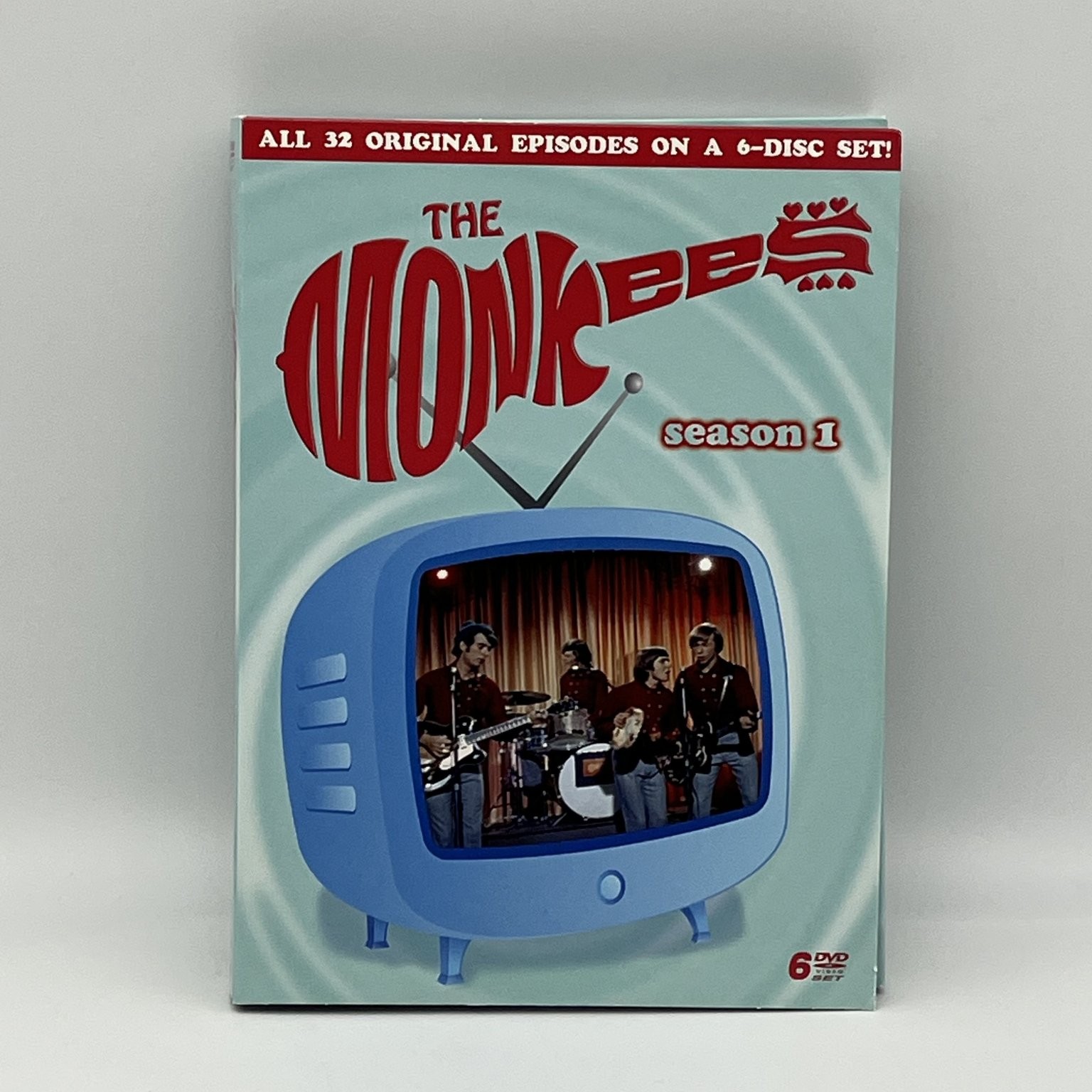 The Monkees Season 1 DVD (2011) Davy Jones Mike Nesmith 6-Disc Set