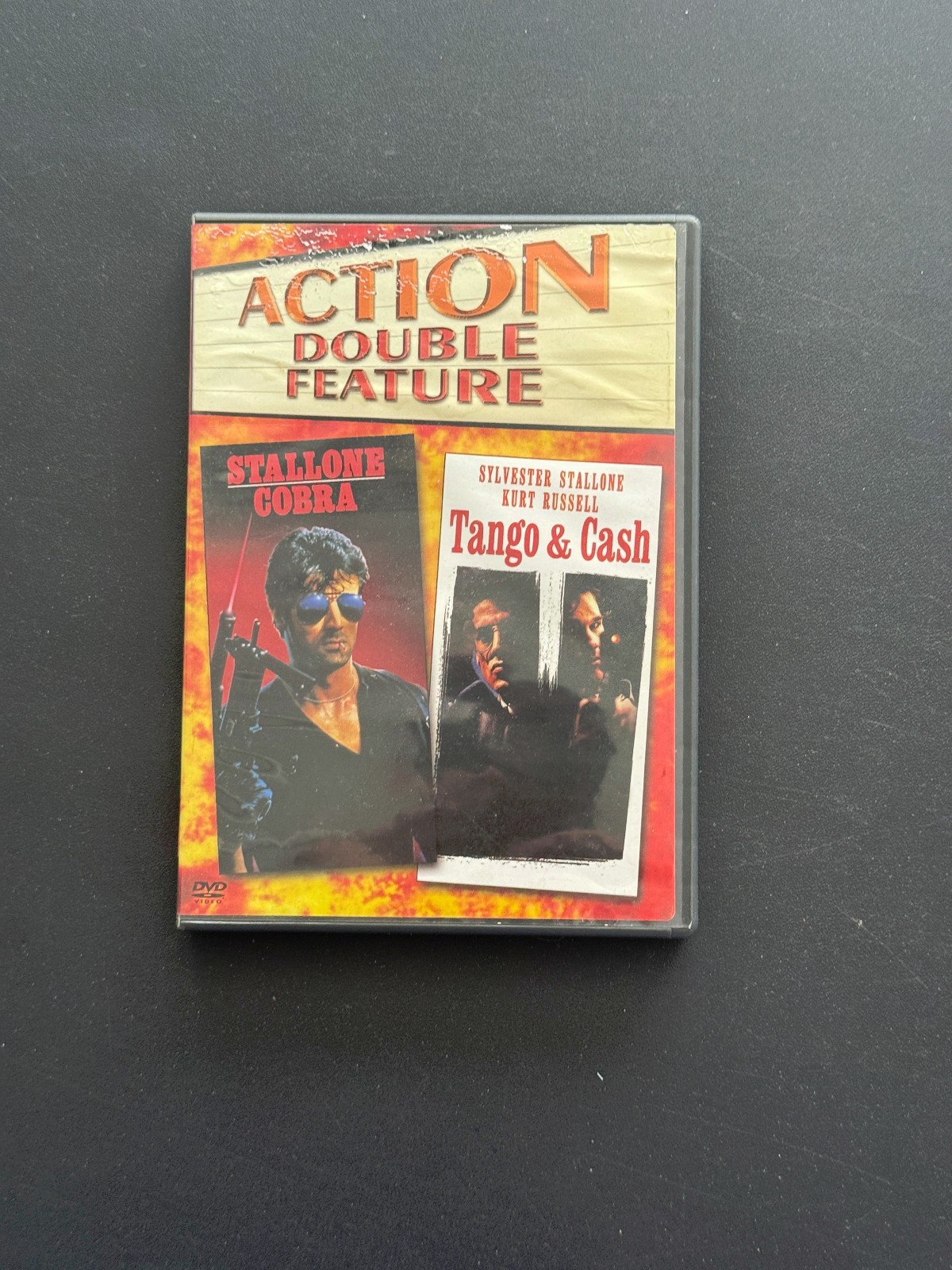 STALLONE COBRA/TANGO & CASH – SYLVESTER STALLONE – KURT RUSSELL – USED DVD MOVIE