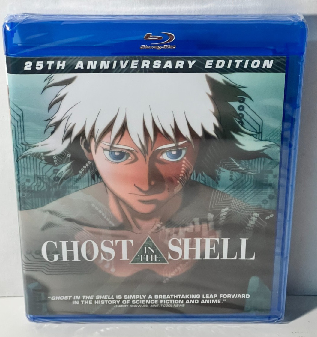 Ghost in the Shell (25th Anniversary) (Blu-ray, 1995) New