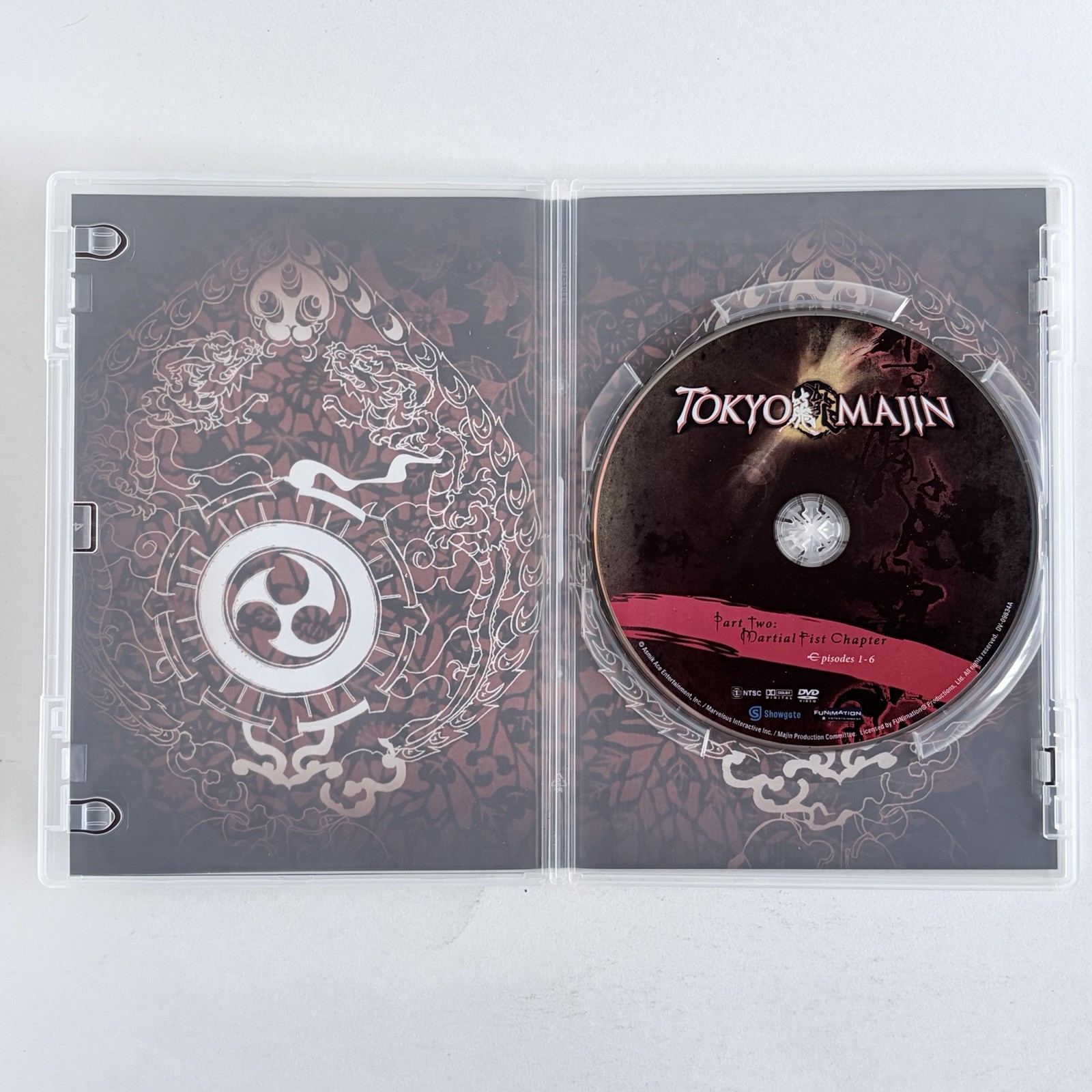 Tokyo Majin: Dark Arts & Martial Fist Chapters Complete Series 4 Discs DVD Set