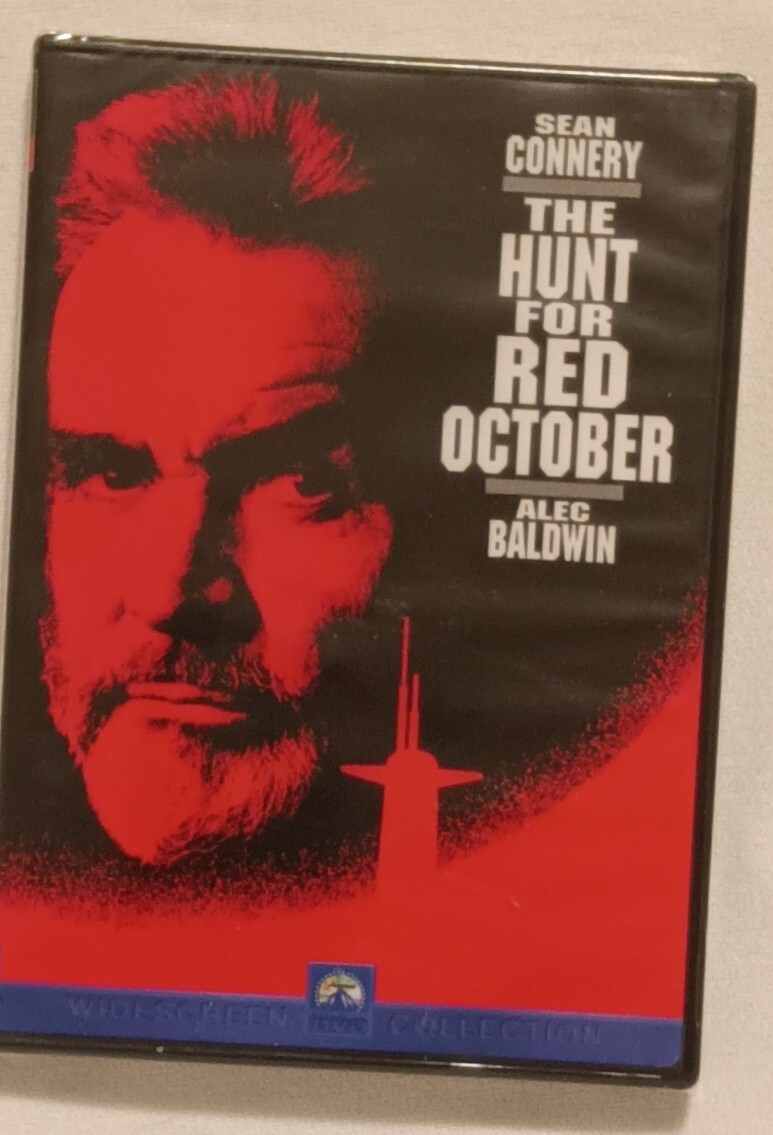 Hunt for Red October (DVD, 1990) Widescreen/ PG-13/ 135 min. / Color /CC / NTSC/