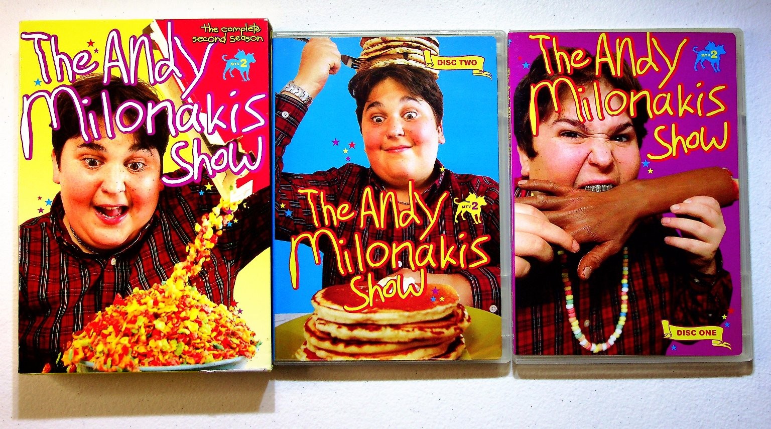 The Andy Milonakis Show Season 2 DVD 2006 Un-Aired Skits Outtakes Commentary