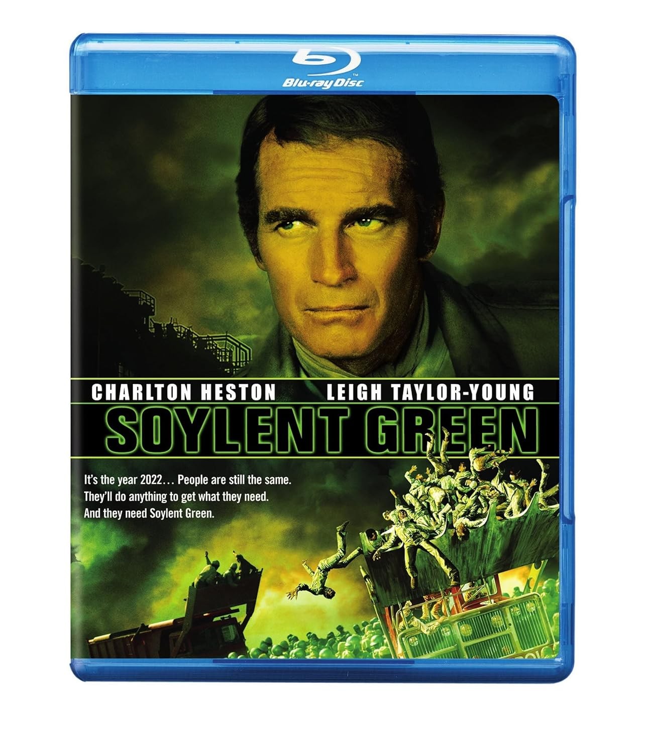 Soylent Green Blu-ray Edward G. Robinson NEW