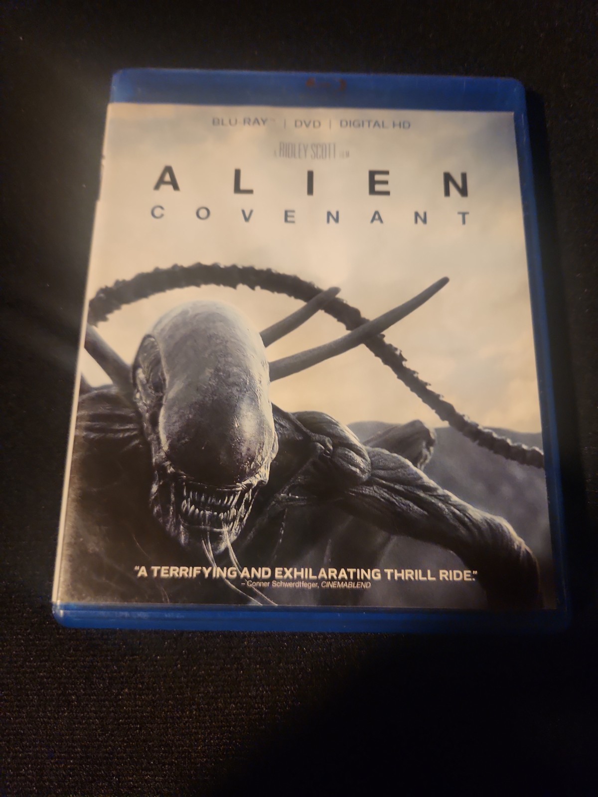Alien: Covenant Blu-ray DVD Digital HD 2017 Ridley Scott
