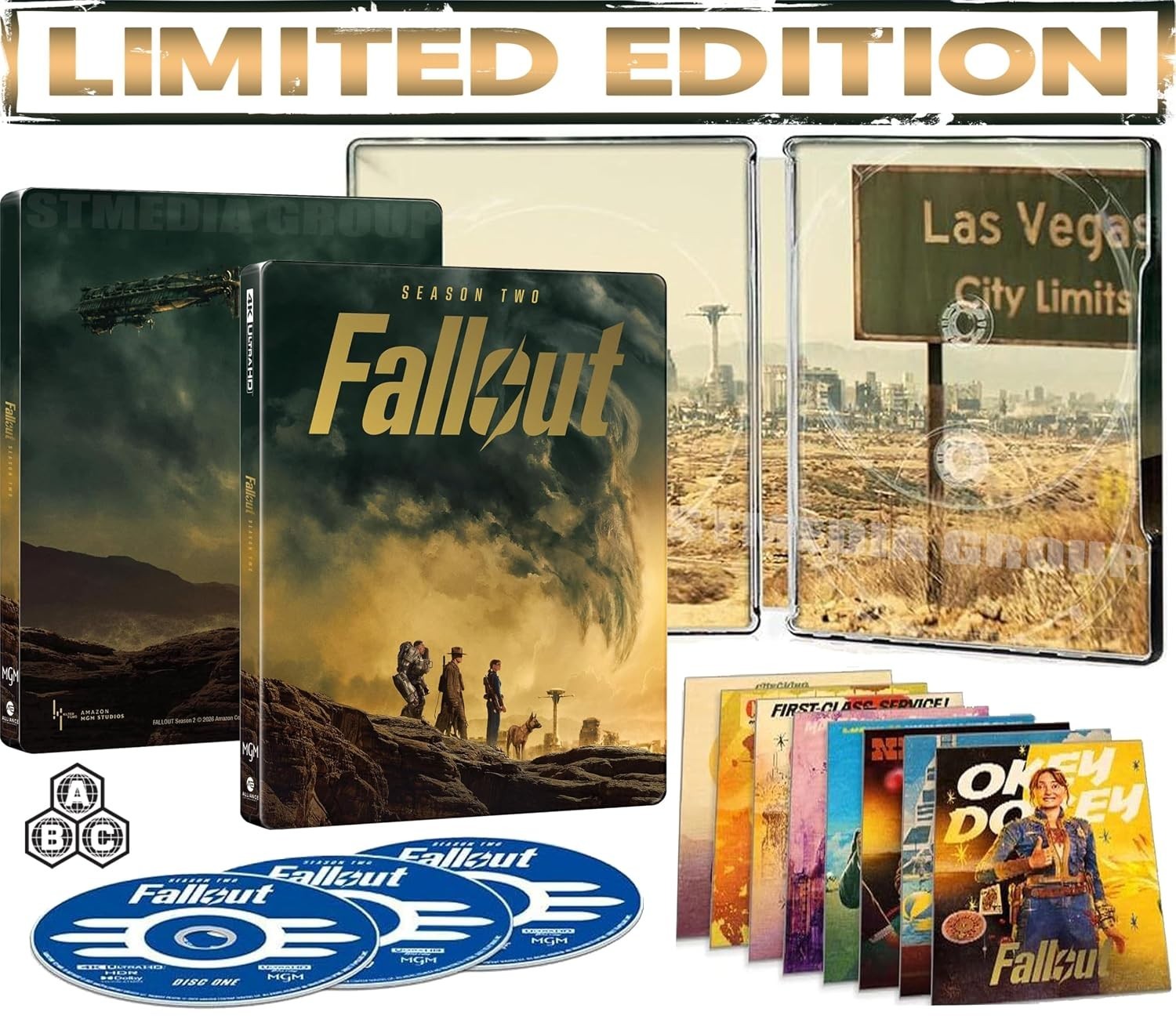 Fallout: Season Two 4K Ultra HD + Blu-ray [Region Free] – SteelBook