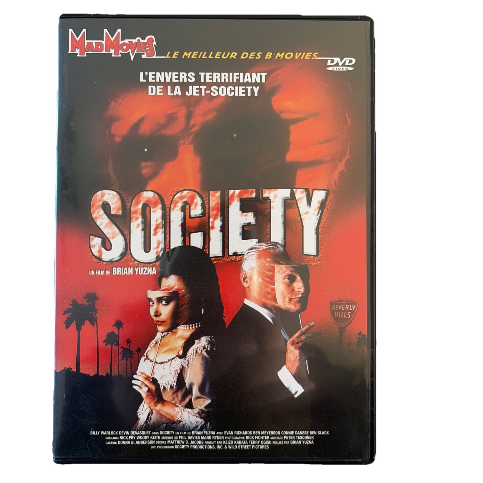 Society DVD Brian Yuzna Mad Movies Edition Cult Body Horror Movie Region2 Eng/Fr