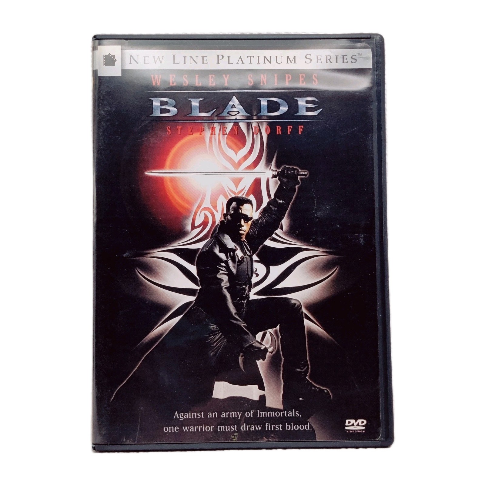New Line Home Video Blade Platinum Edition DVD 1998 Wesley Snipes