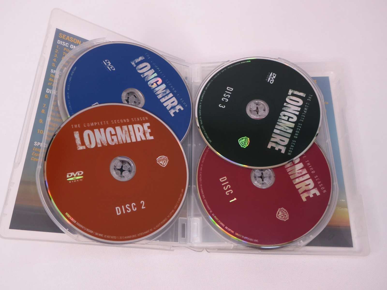 Longmire: The Complete Series (DVD, 15-Disc Set, 2018)