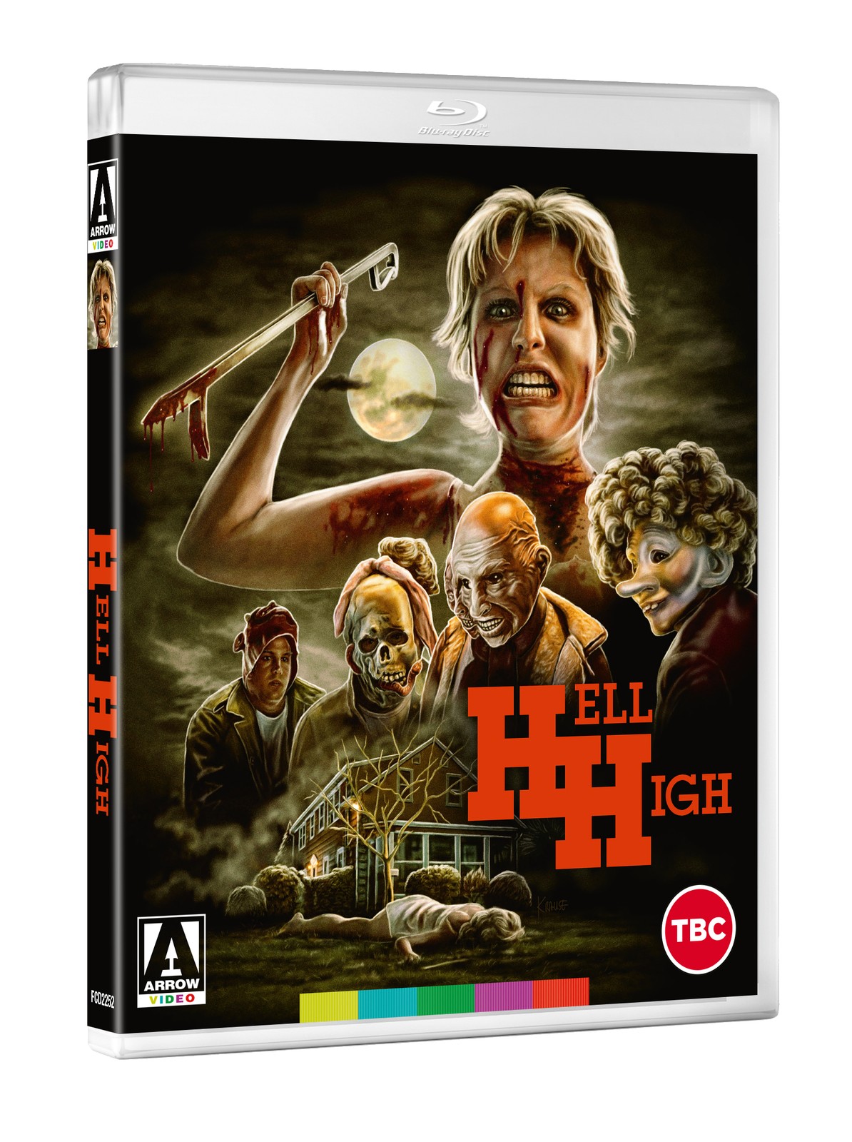 Hell High (Blu-ray) Christopher Cousins Jason Brill Millie Prezioso (UK IMPORT)