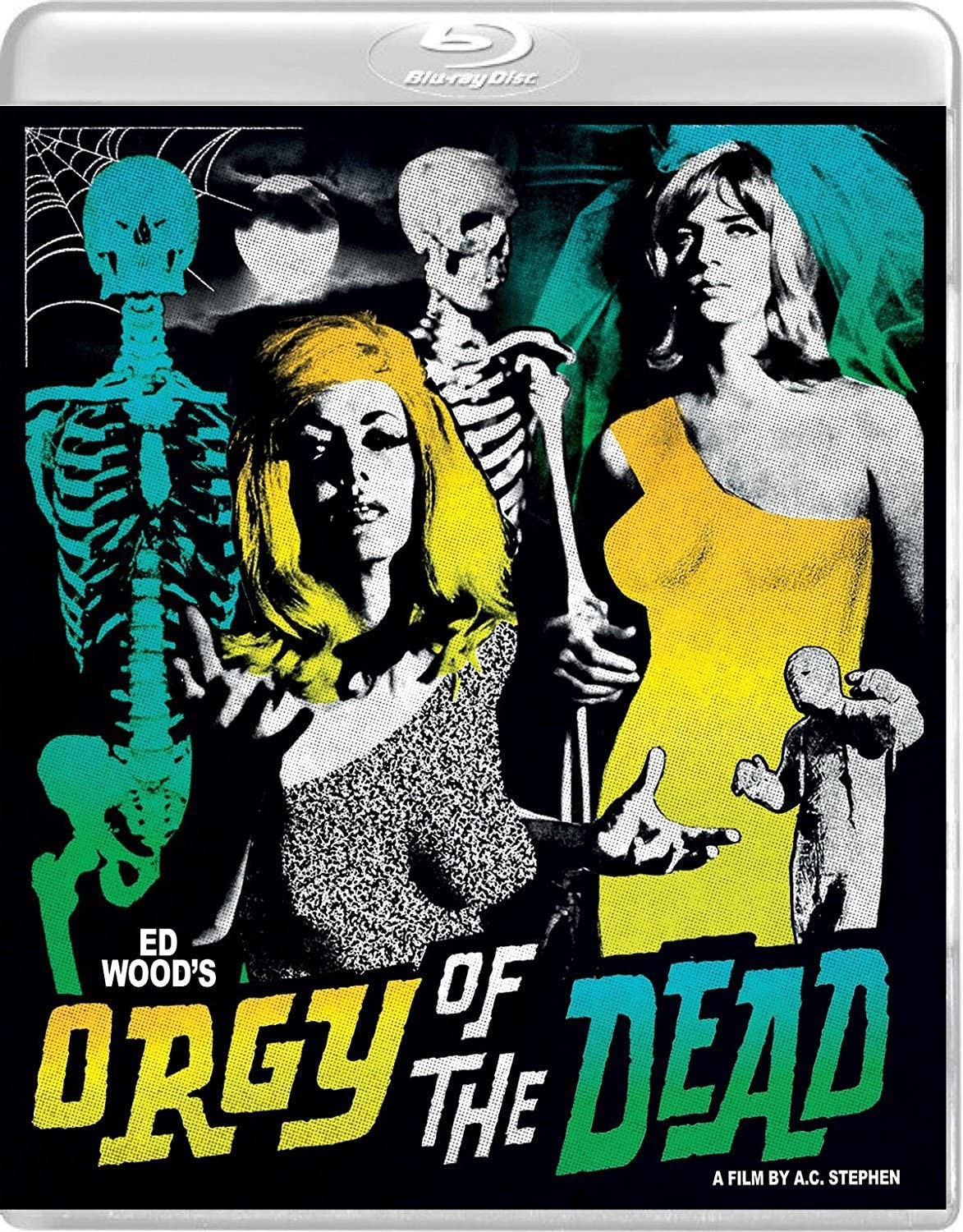 Orgy of the Dead (Blu-ray, 1965) VINEGAR SYNDROME Criswell ED WOOD Sexy Horror