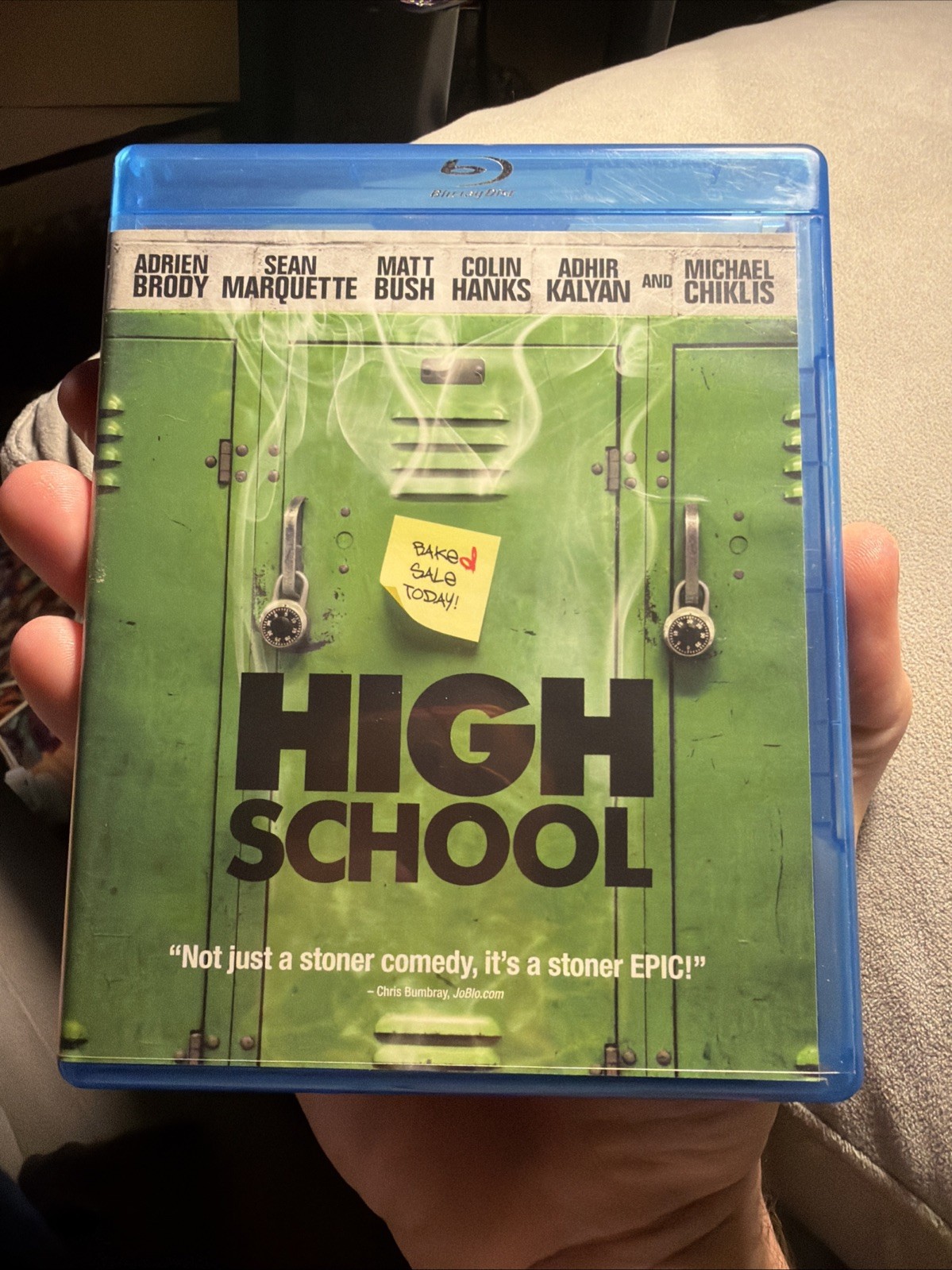 High School Blu Ray Dark Humor 2012 Star Anchor Bay Adrien Brody Michael Chiklis