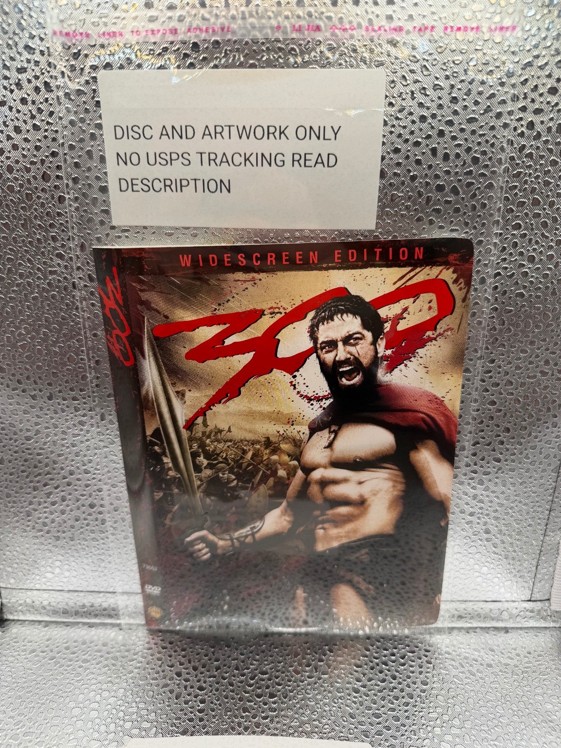 300 DVD 2007 Widescreen Edition Gerard Butler Zack Snyder Epic Action
