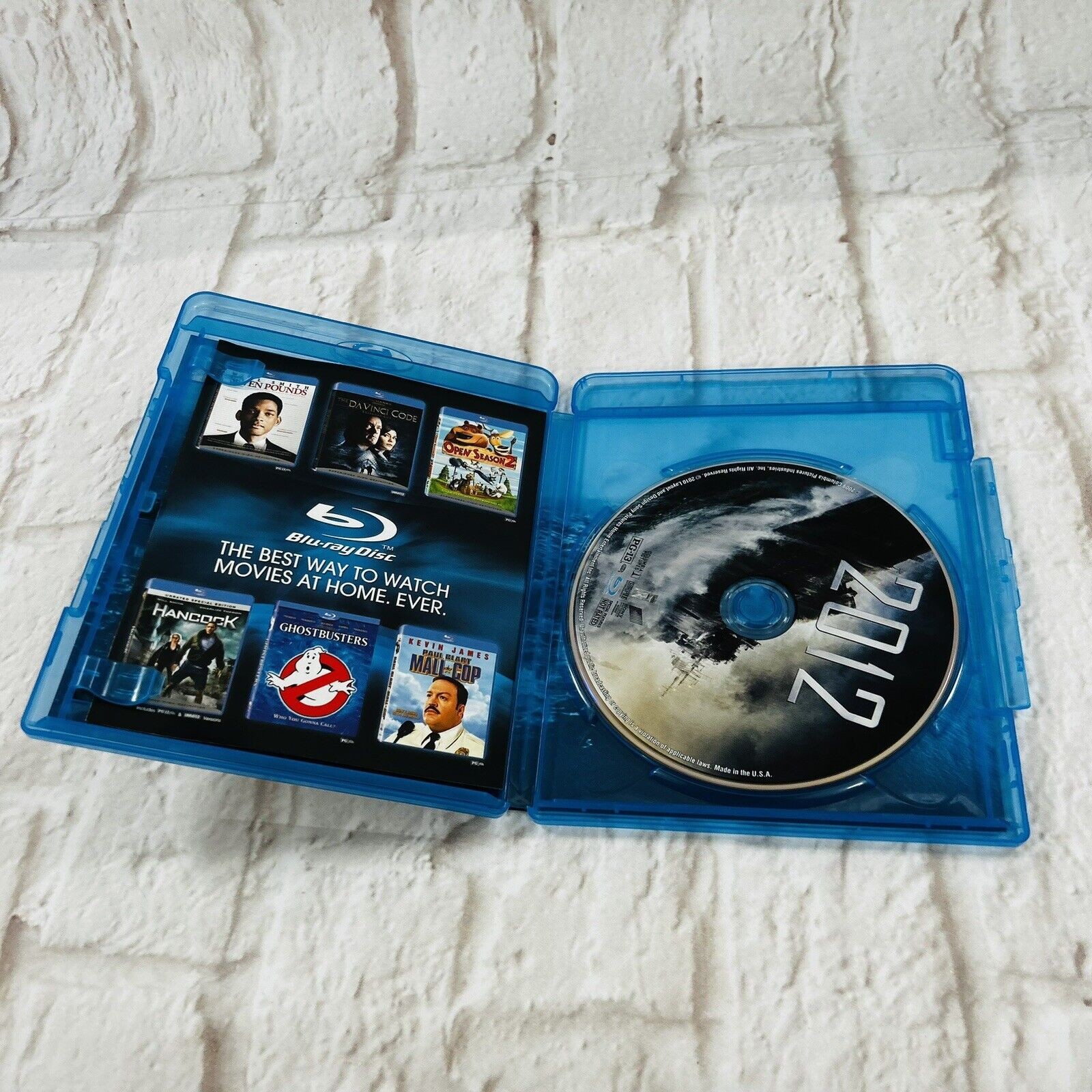 2012 Blu-ray Disc 2010