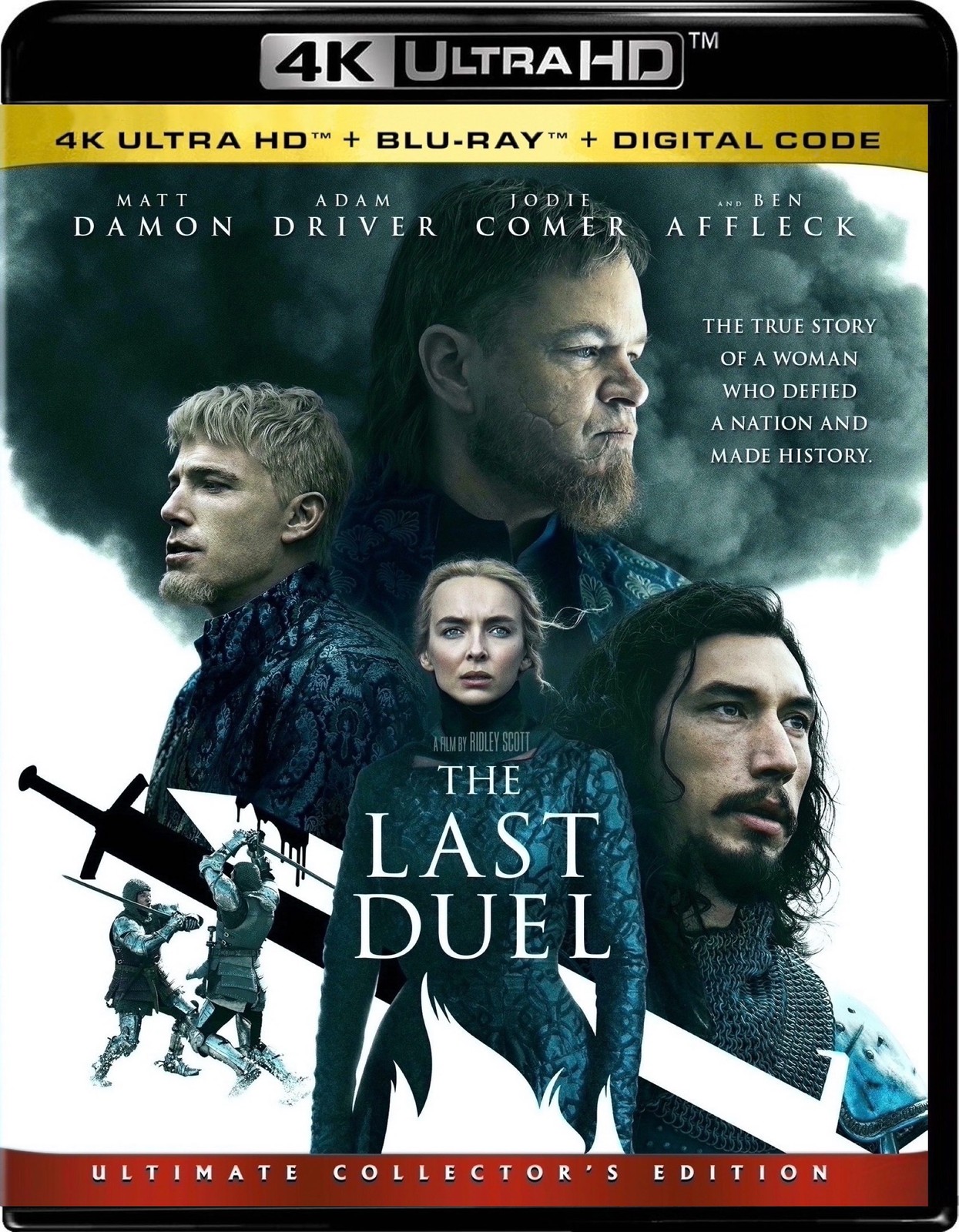 The Last Duel (4K UHD / Blu-ray + Digital) NEW