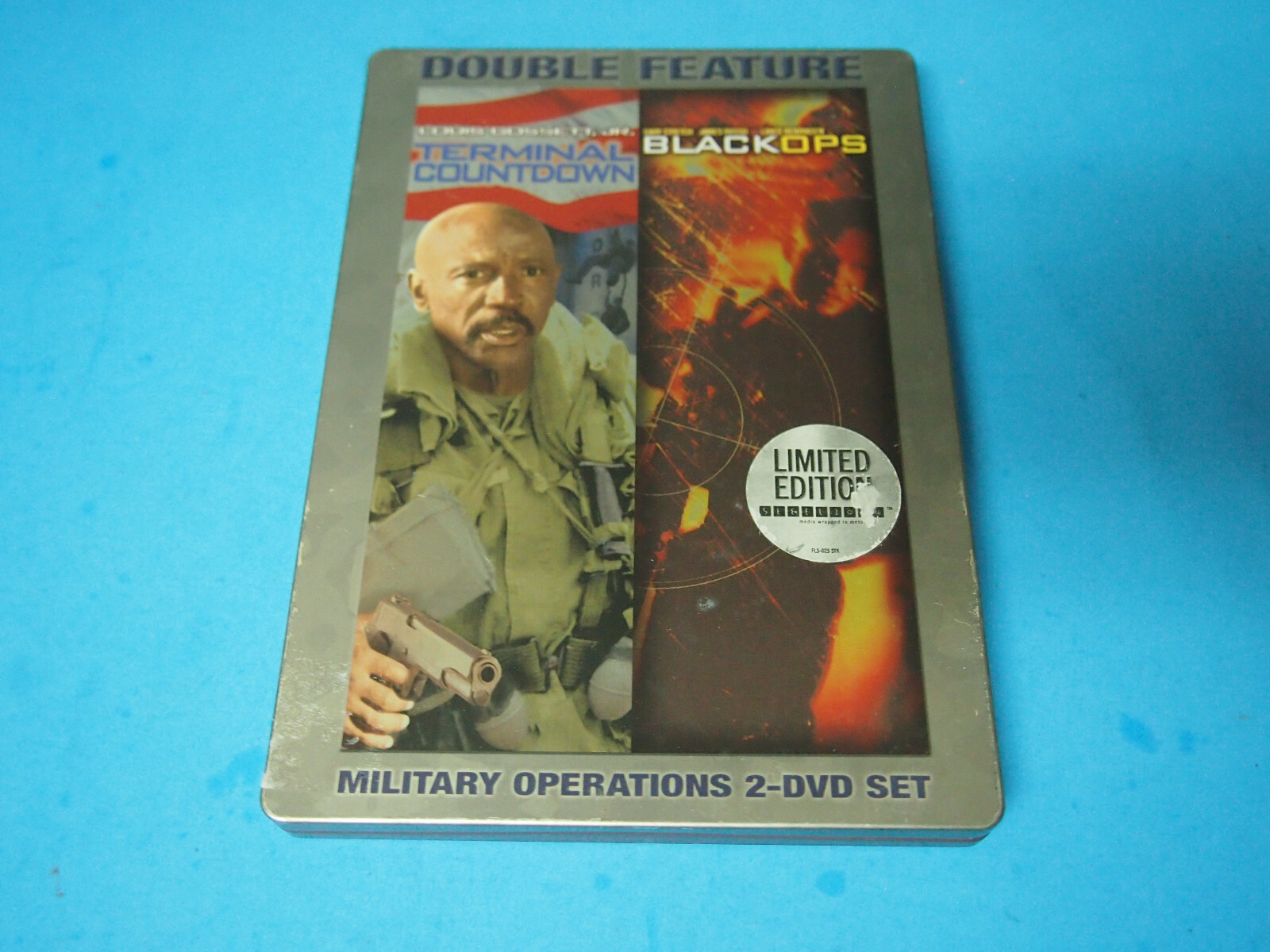 Steelbook Terminal Countdown & Black Ops Double Feature, DVD Military Operations