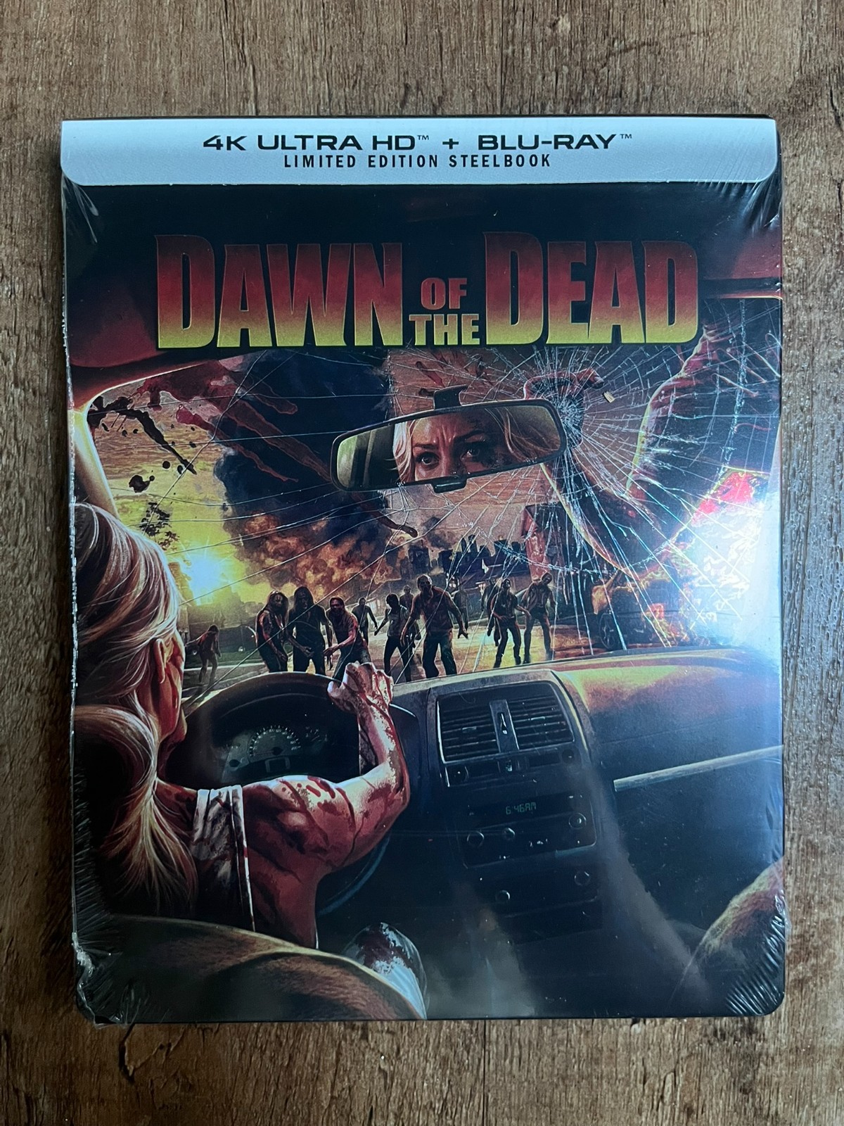 Dawn of the Dead w. Steelbook (4K UHD + Blu-ray, 2004, Region Free) *NEW/SEALED*