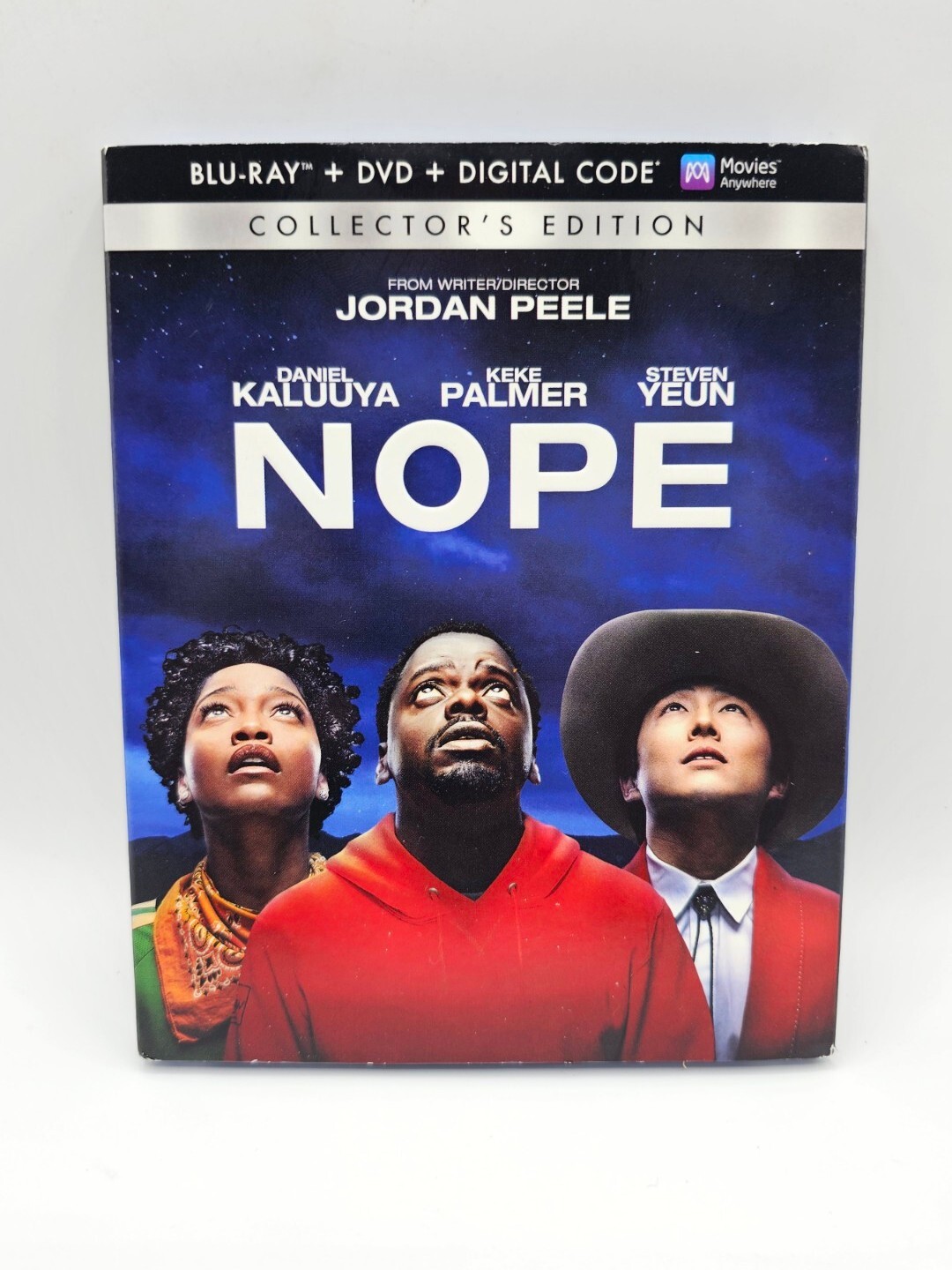 Nope (Blu-ray+DVD+Digital Code, 2022; Collector’s Edition) NEW with Slipcover