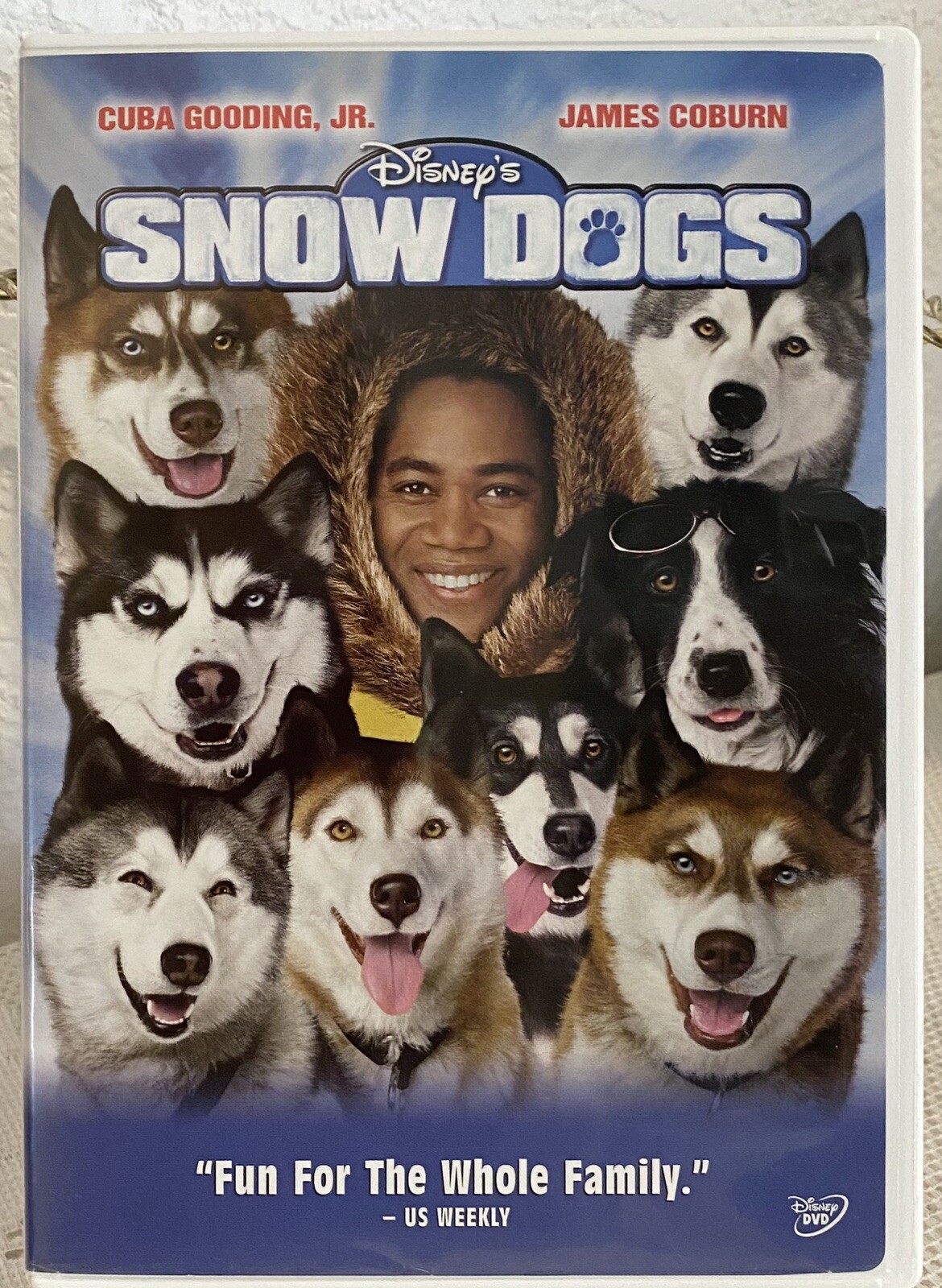 Disney’s Snow Dogs (DVD) ~ Fullscreen 1.33:1 ~ Cuba Gooding Jr & James Coburn