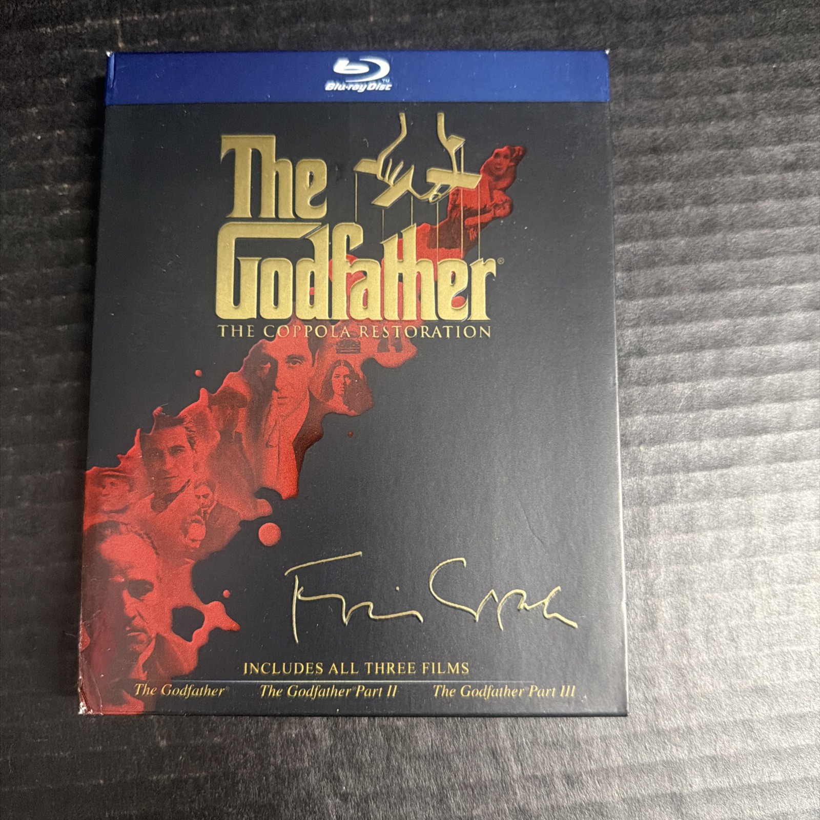 The Godfather Collection Trilogy (The Coppola Restoration) (Blu-ray, 4-Disc Set)